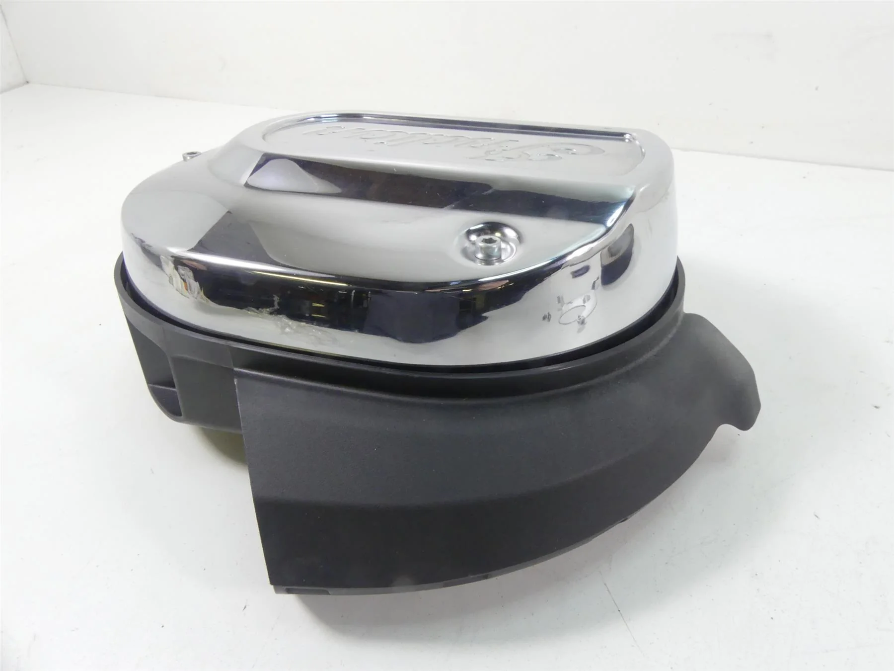 2020 Indian Roadmaster Air Box Cleaner Breather Filter Chrome Cover 5257830 - Image 4