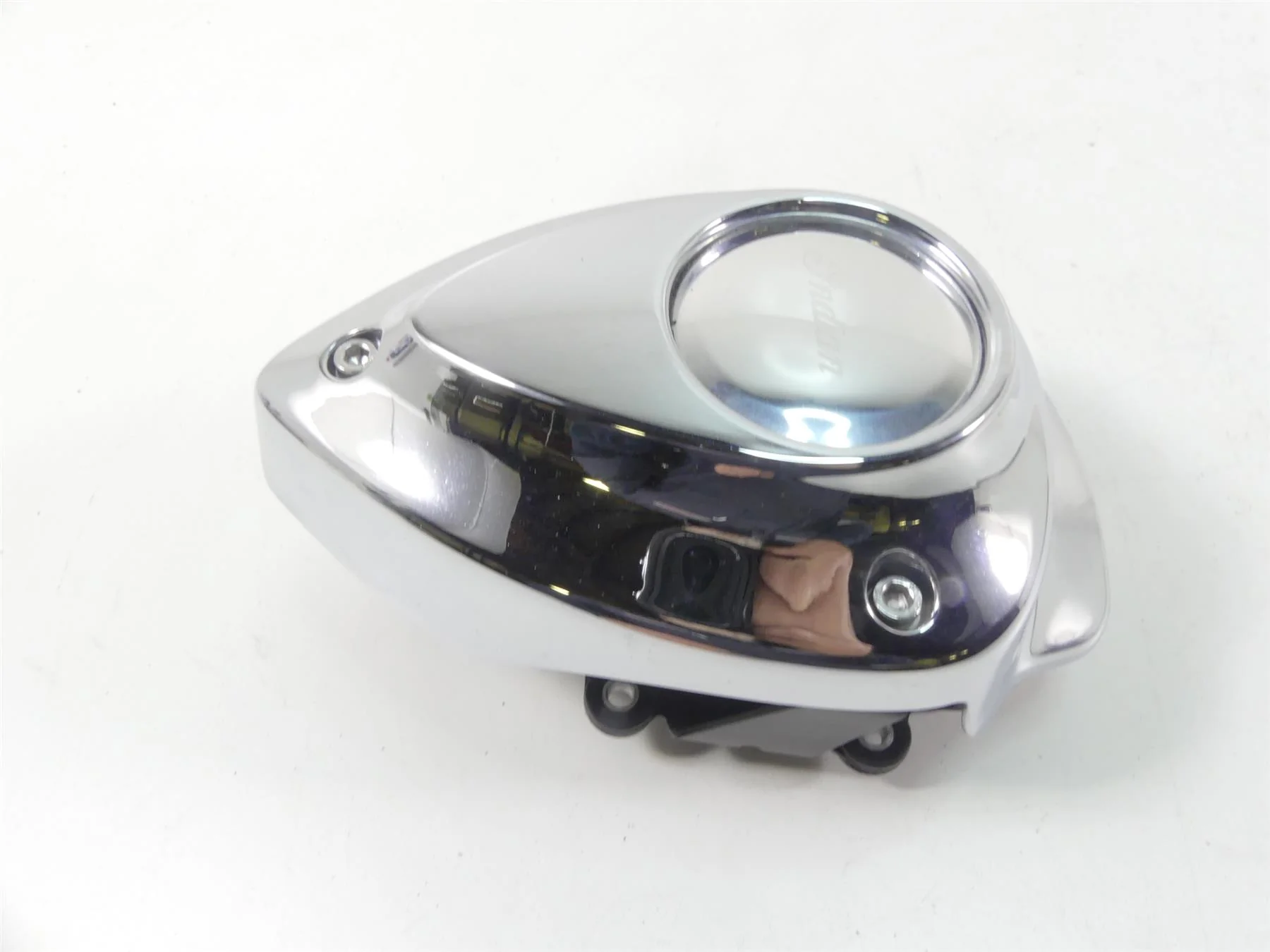2020 Indian Roadmaster Engine Side Chrome Coil Cover Panel 5633897 - Image 2