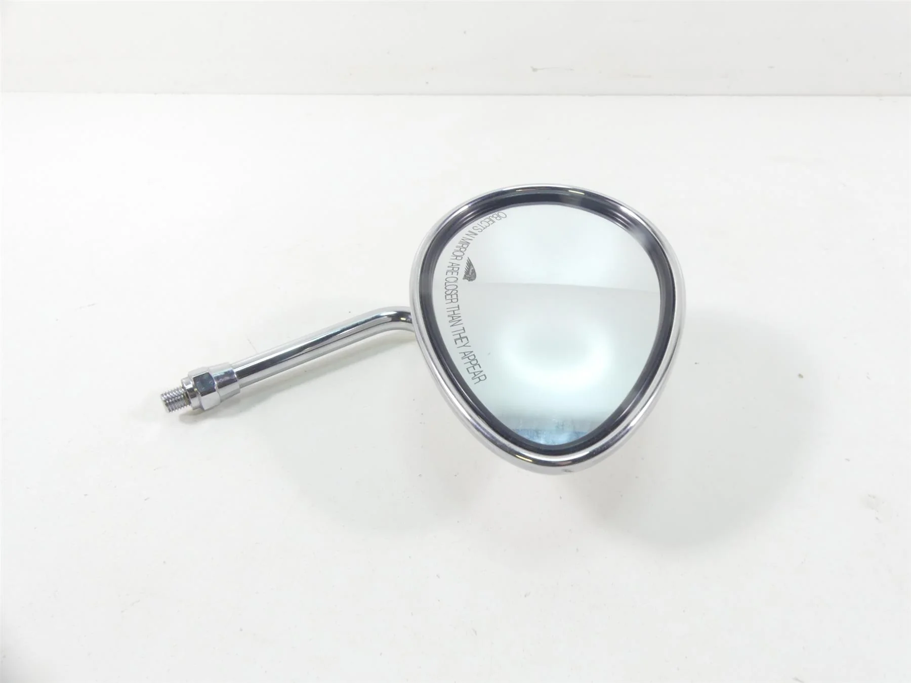 2020 Indian Roadmaster Right Chrome Tear Drop Rear View Mirror 2635789 - Image 3