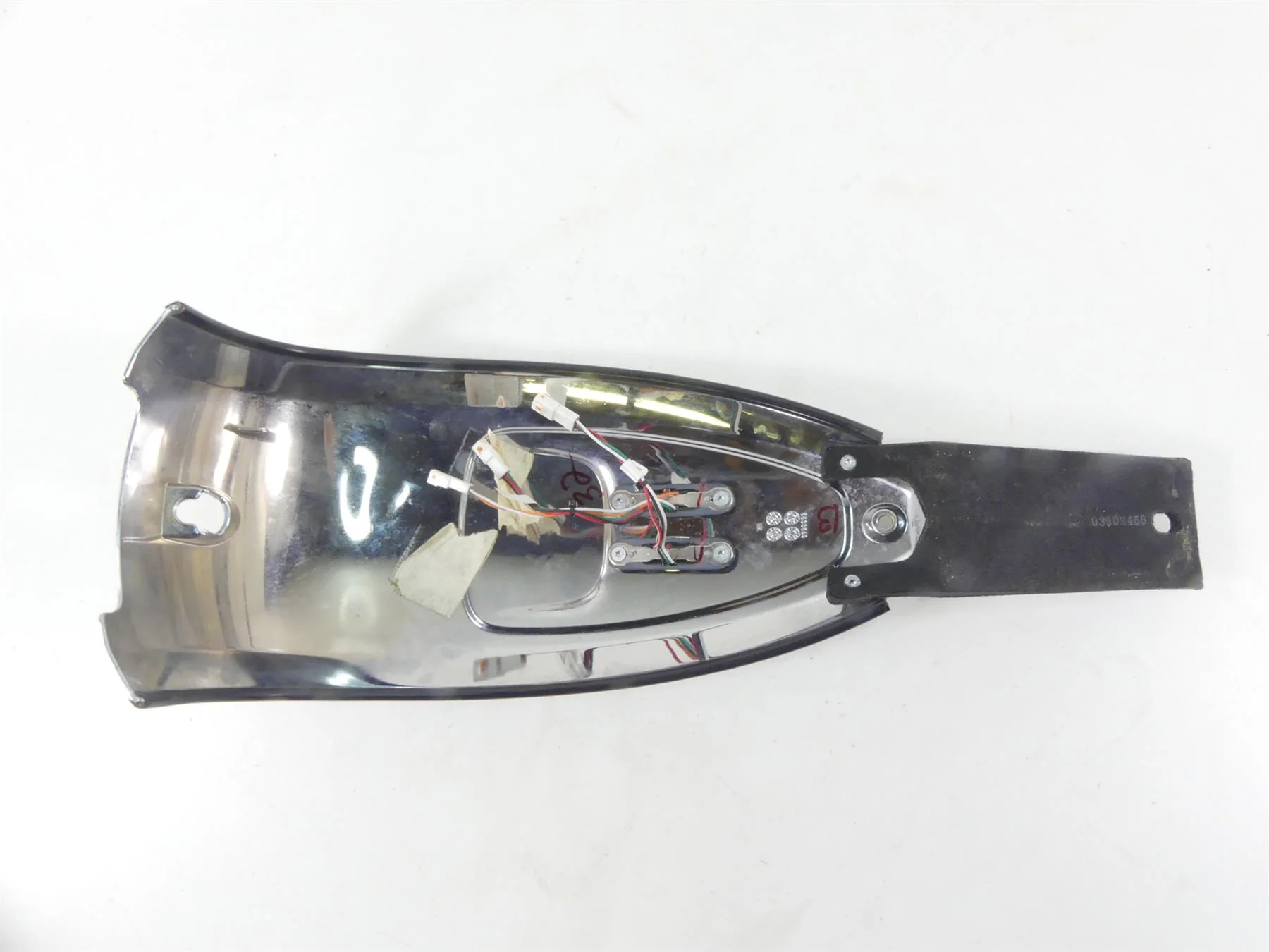 2020 Indian Roadmaster Upper Fuel Gas Tank Dash Chrome Cover Panel 5633649 - Image 11