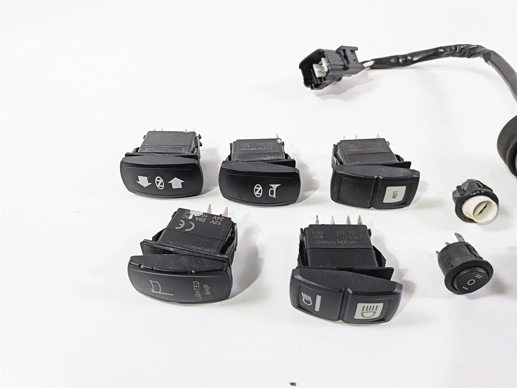 2020 Kawasaki Teryx KRX KRF 1000 All Switch & Ignition Switch Set 27005-0643 - Image 3