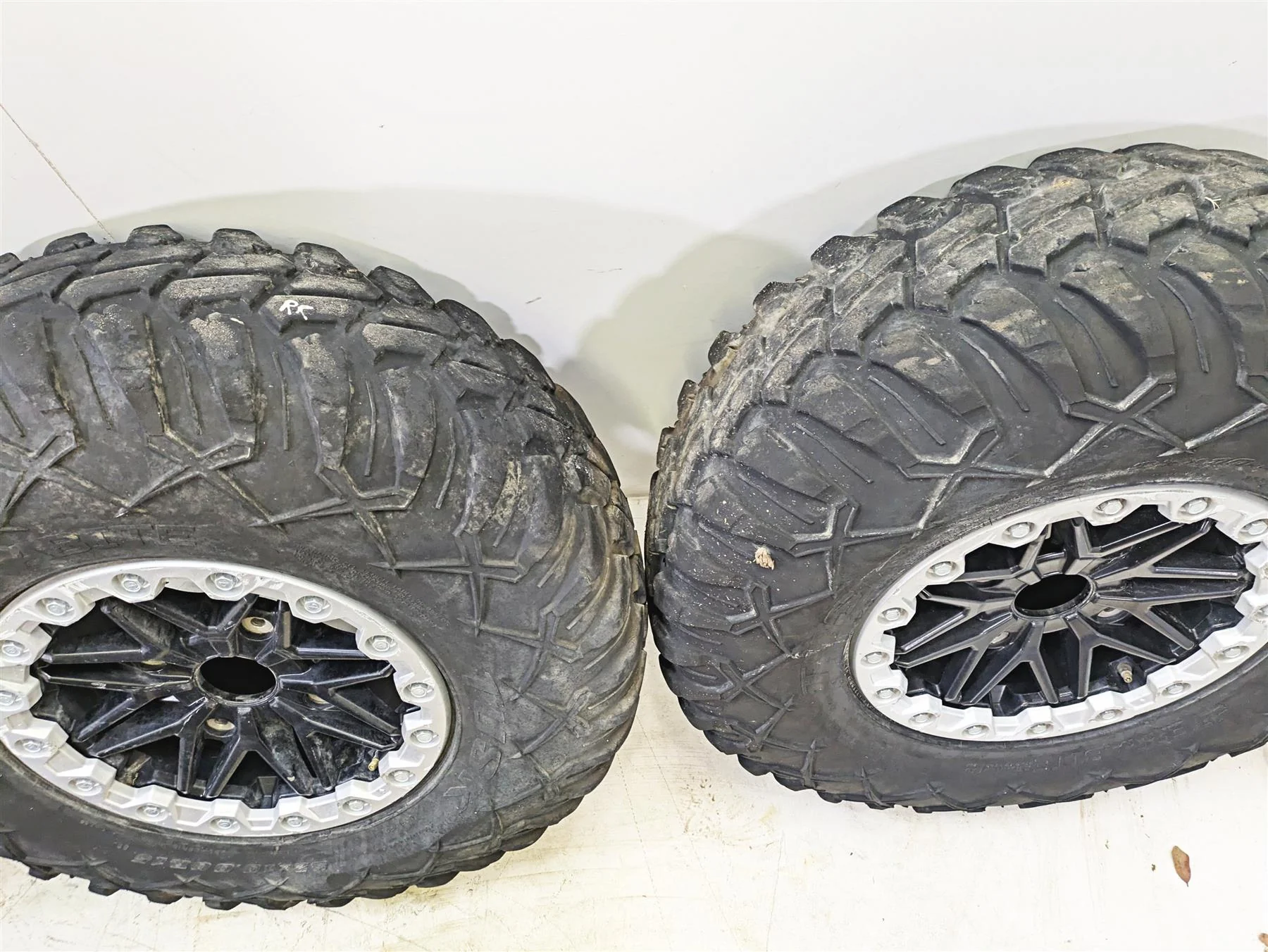 2020 Kawasaki Teryx KRX KRF 1000 Front Rear & Spare Wheel Tires 32x10R15 15x8 - Image 8
