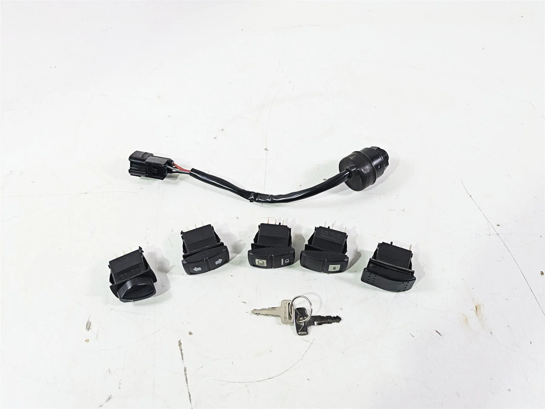 2020 Kawasaki Teryx KRX KRF 1000 Ignition Light Awd Switch & Key Set 27005-0643 - Image 10