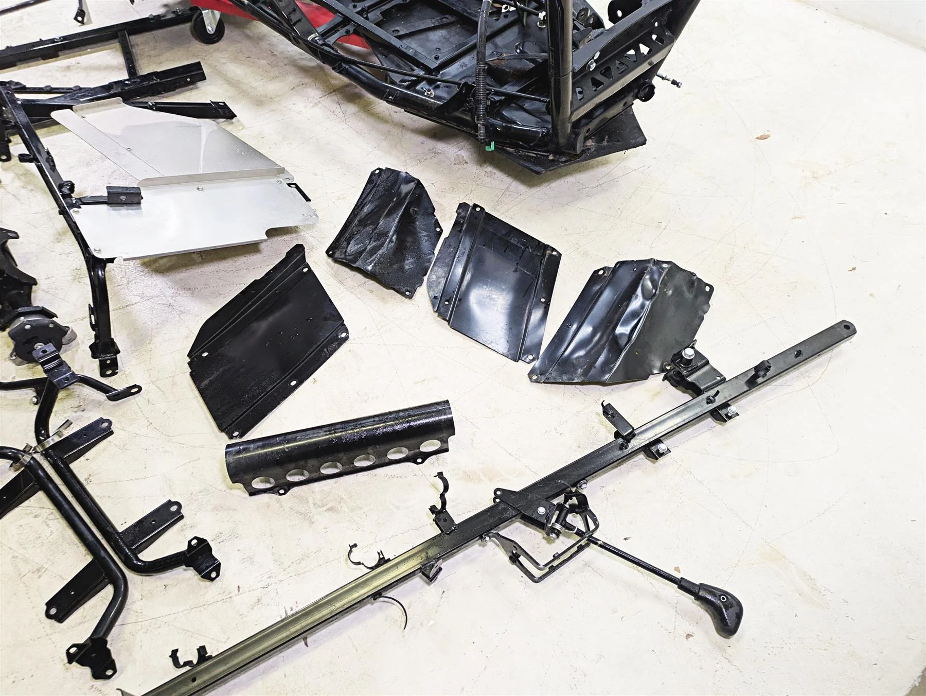 2020 Kawasaki Teryx KRX KRF 1000 Straight Rear Main Frame Chassis With Clear Nevada Title & Salvage History - Image 3