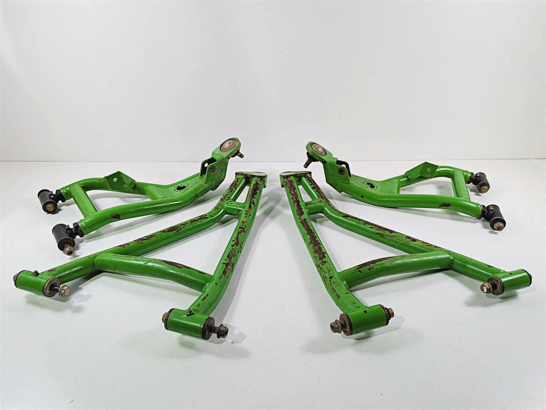 2020 Kawasaki Teryx KRX KRF 1000 SuperATV High Clearance Heavy Duty 1.5" Offset A-Arm Set AA-K-KRX-1.5-HC-BH-02