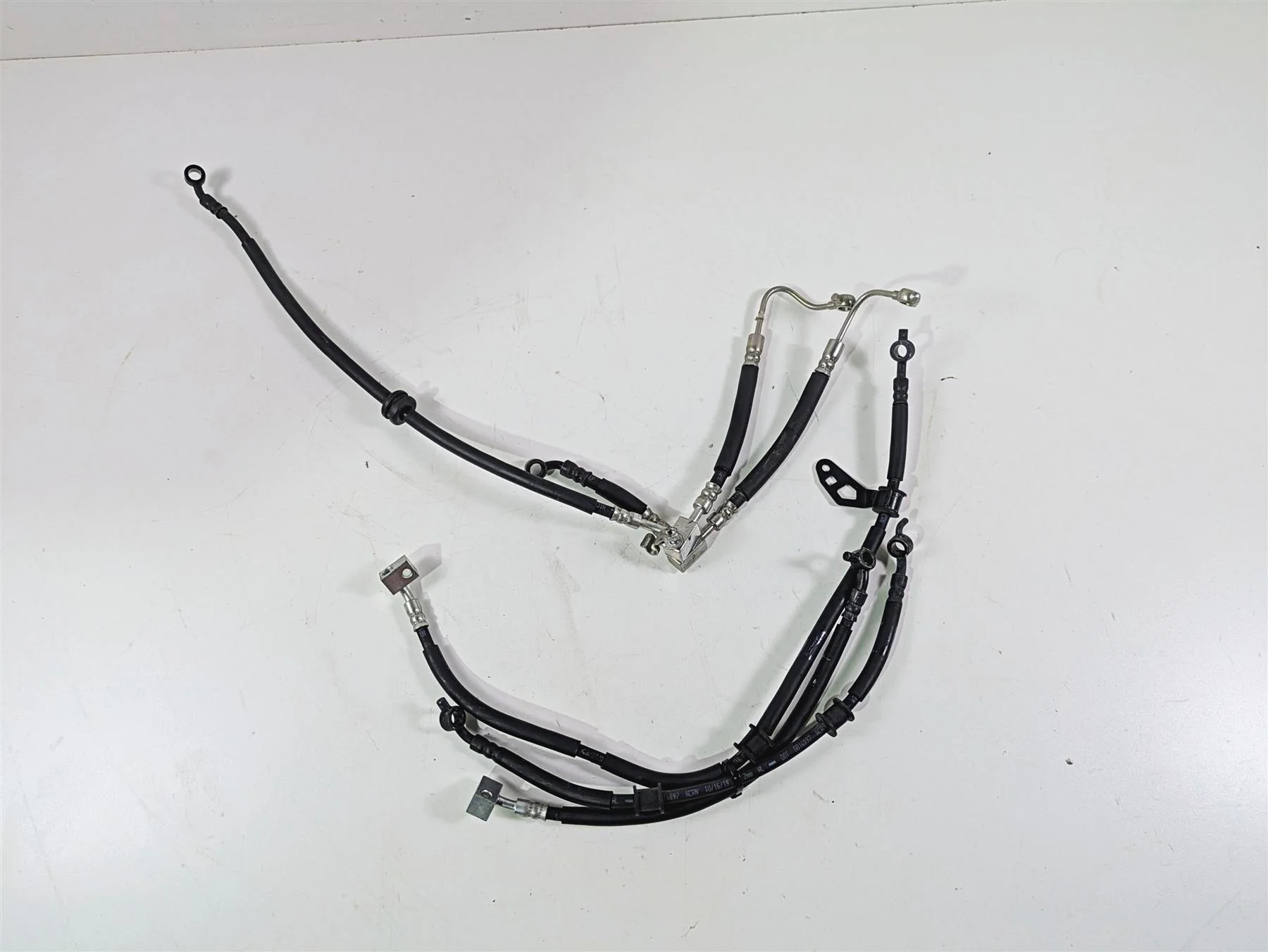 2020 Kawasaki Z900 ZR900 Front Rear Abs Brake Line Set 43095-1680 43095-1682 - Image 4