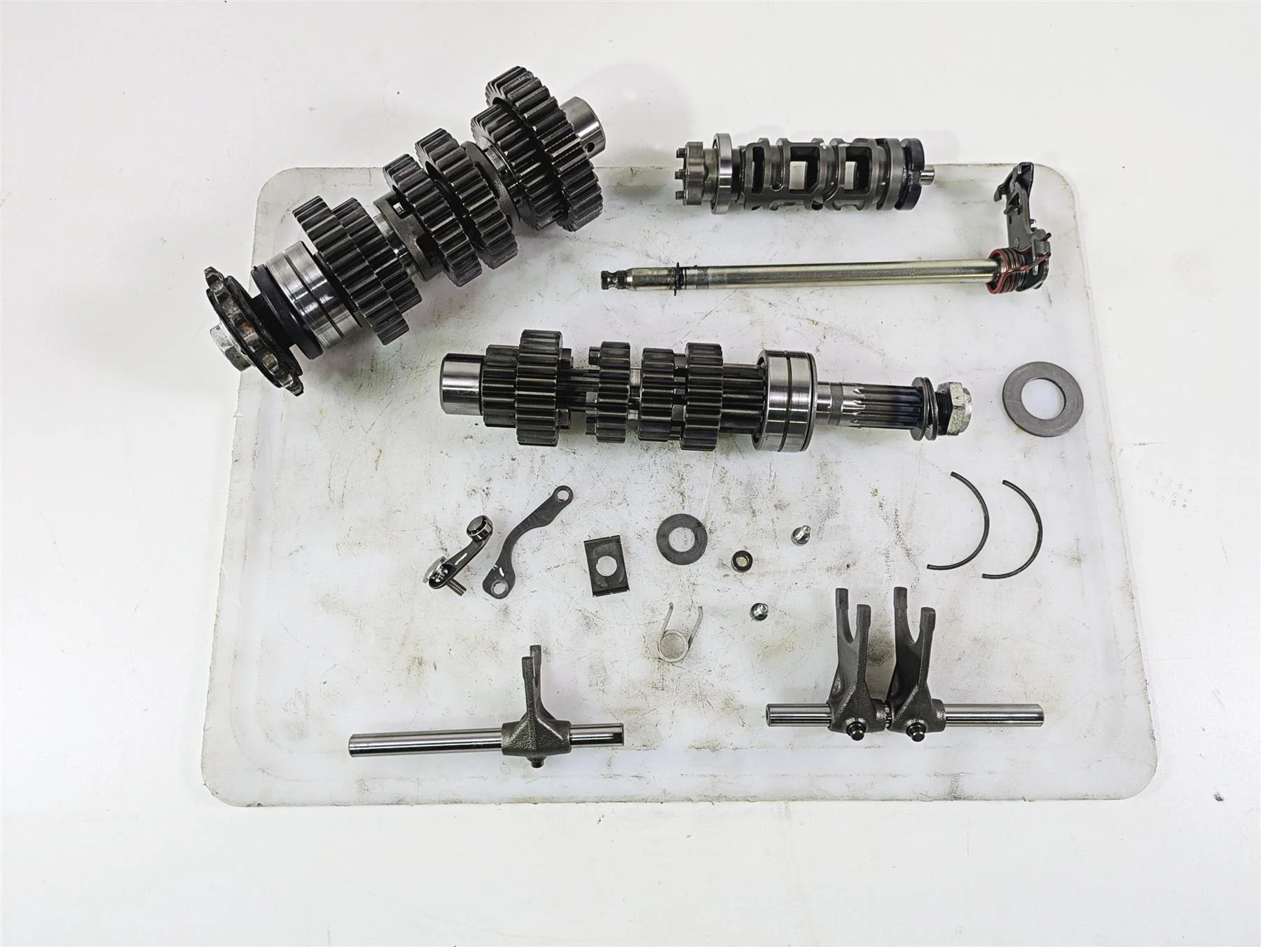 2020 Kawasaki Z900 ZR900 Transmission Gears + Shafts & Shift Drum Set 13127-0674 - Image 2