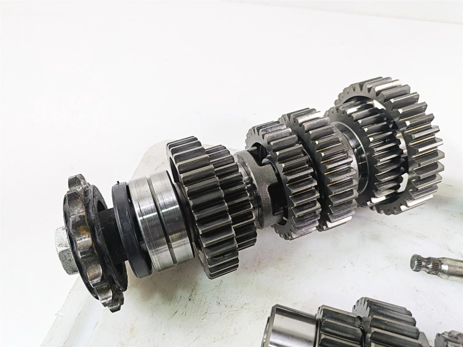 2020 Kawasaki Z900 ZR900 Transmission Gears + Shafts & Shift Drum Set 13127-0674 - Image 3