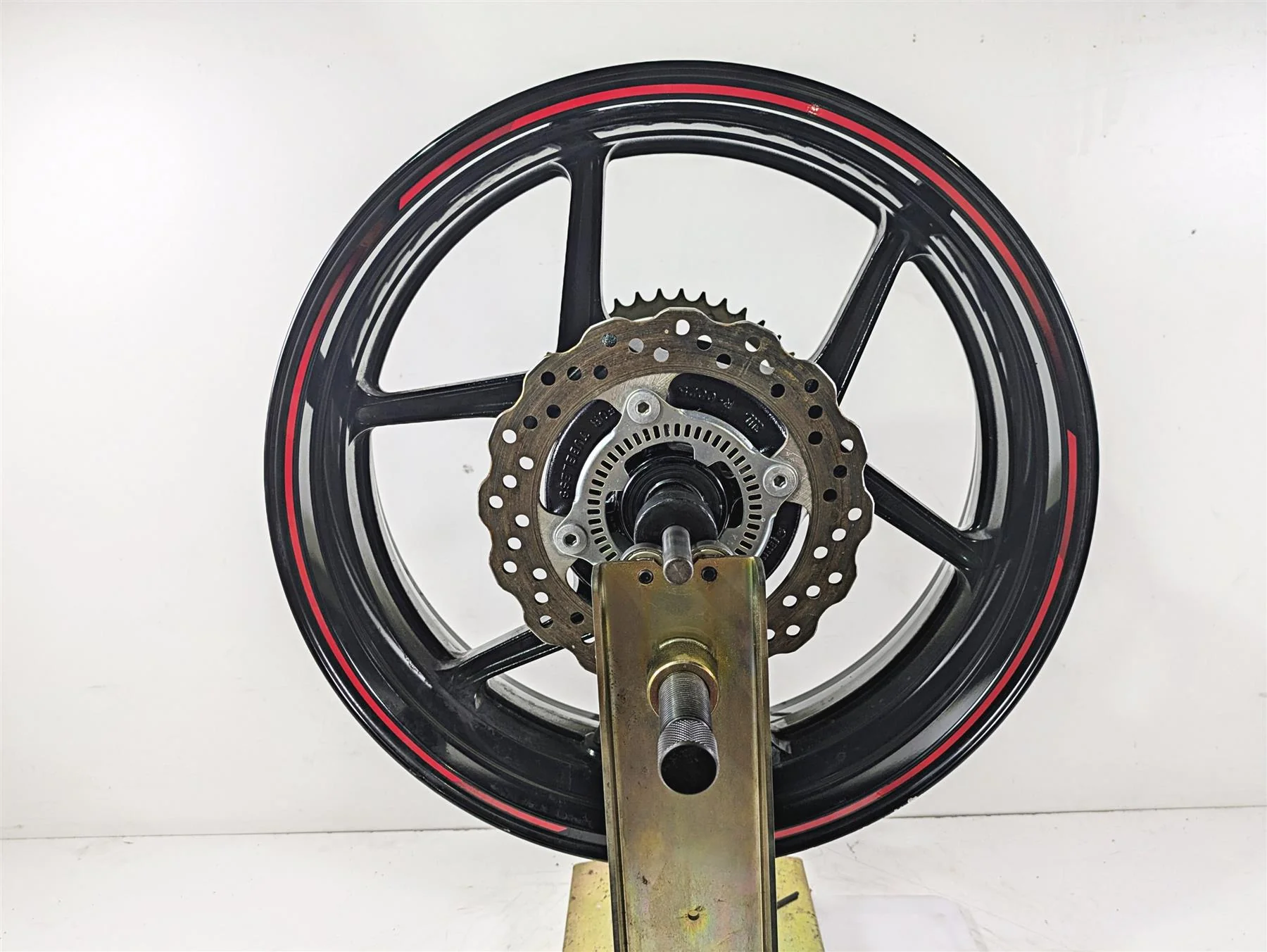 2020 Kawasaki ZX6R Ninja Straight Rear Wheel Rim 17x5.5 41073-0729-18F - Image 5