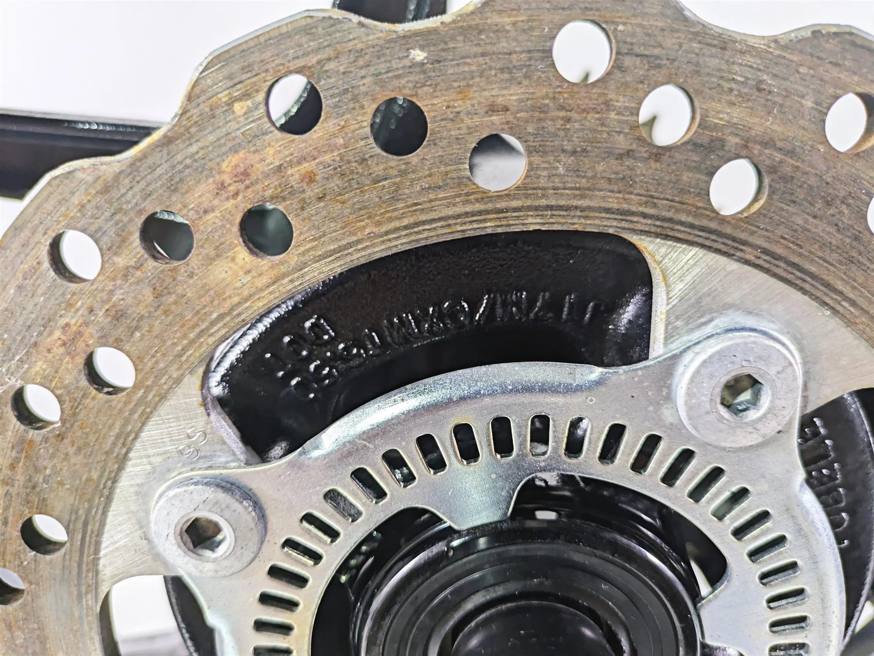 2020 Kawasaki ZX6R Ninja Straight Rear Wheel Rim 17x5.5 41073-0729-18F - Image 6
