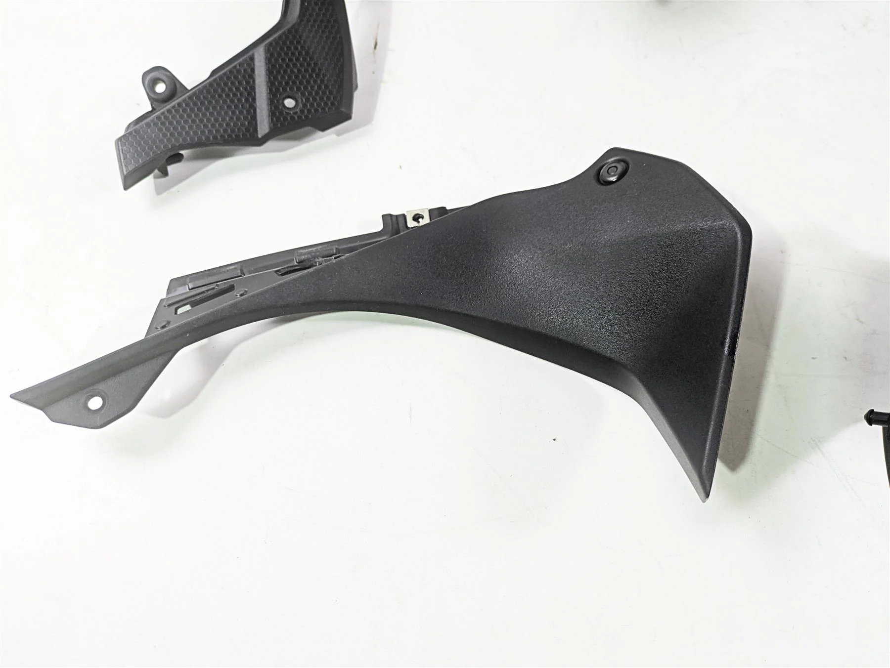 2020 Kawasaki ZX6R ZX636 Ninja Black Molded Plastic Infill Fairing Cover Set - Image 10