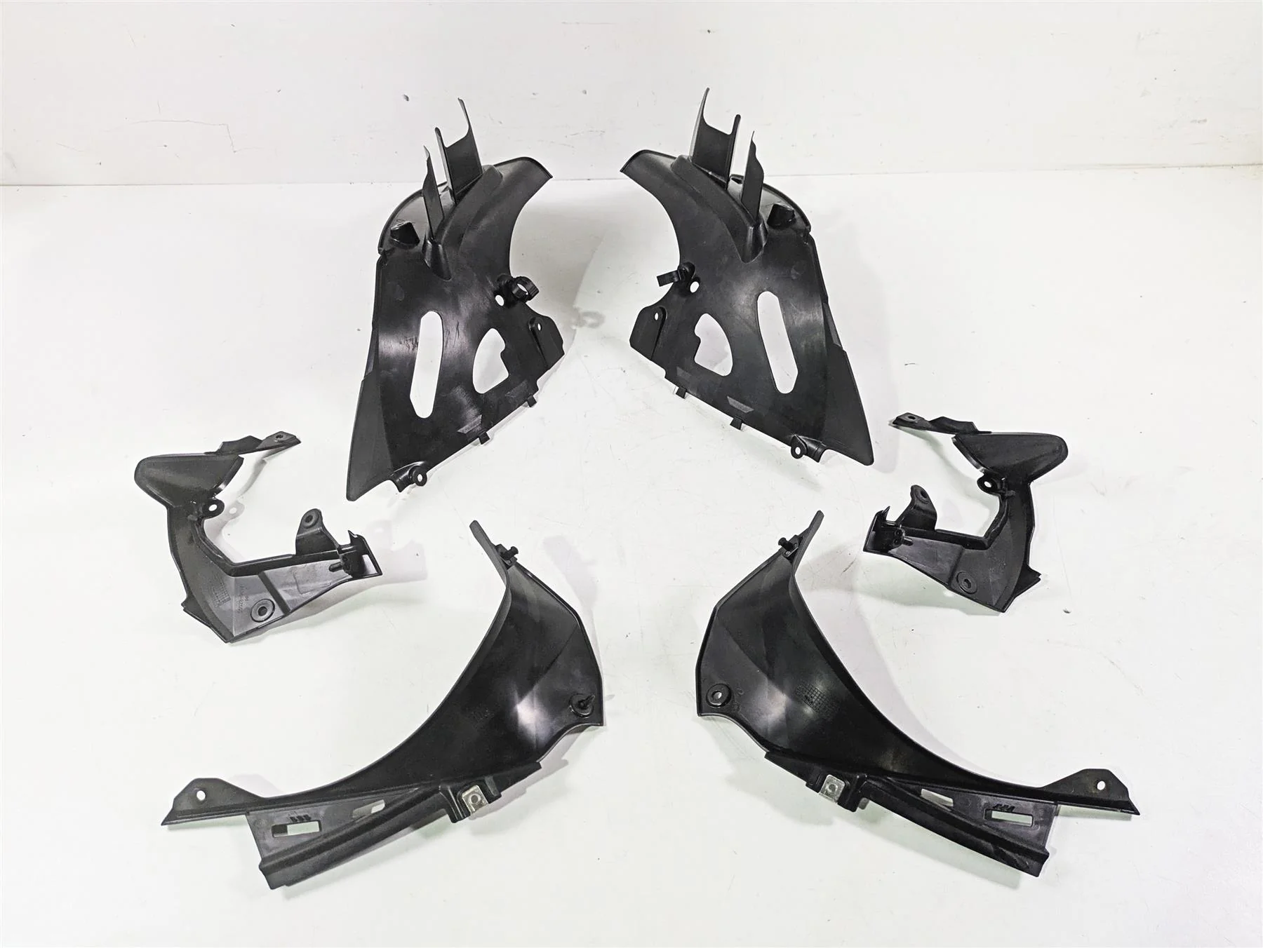 2020 Kawasaki ZX6R ZX636 Ninja Black Molded Plastic Infill Fairing Cover Set - Image 11