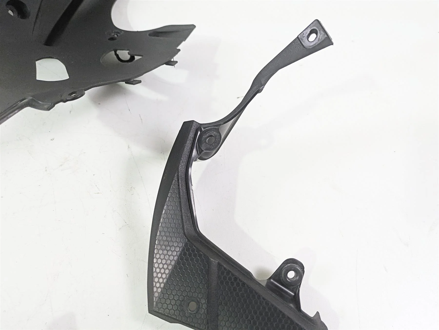 2020 Kawasaki ZX6R ZX636 Ninja Black Molded Plastic Infill Fairing Cover Set - Image 5