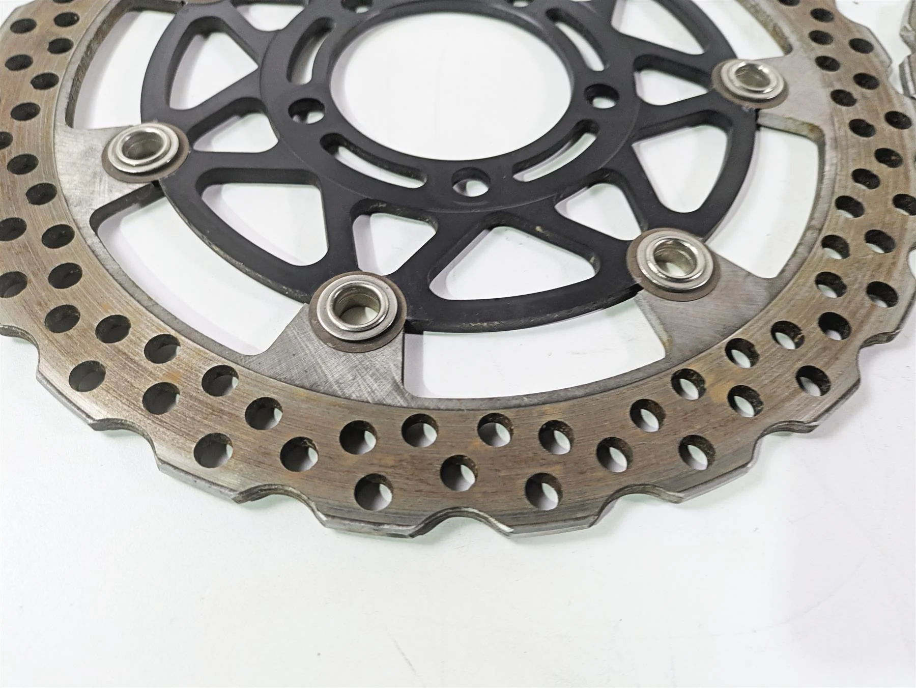 2020 Kawasaki ZX6R ZX636 Ninja Front Brake Disc Rotor Set 41080-0590-5C - Image 10