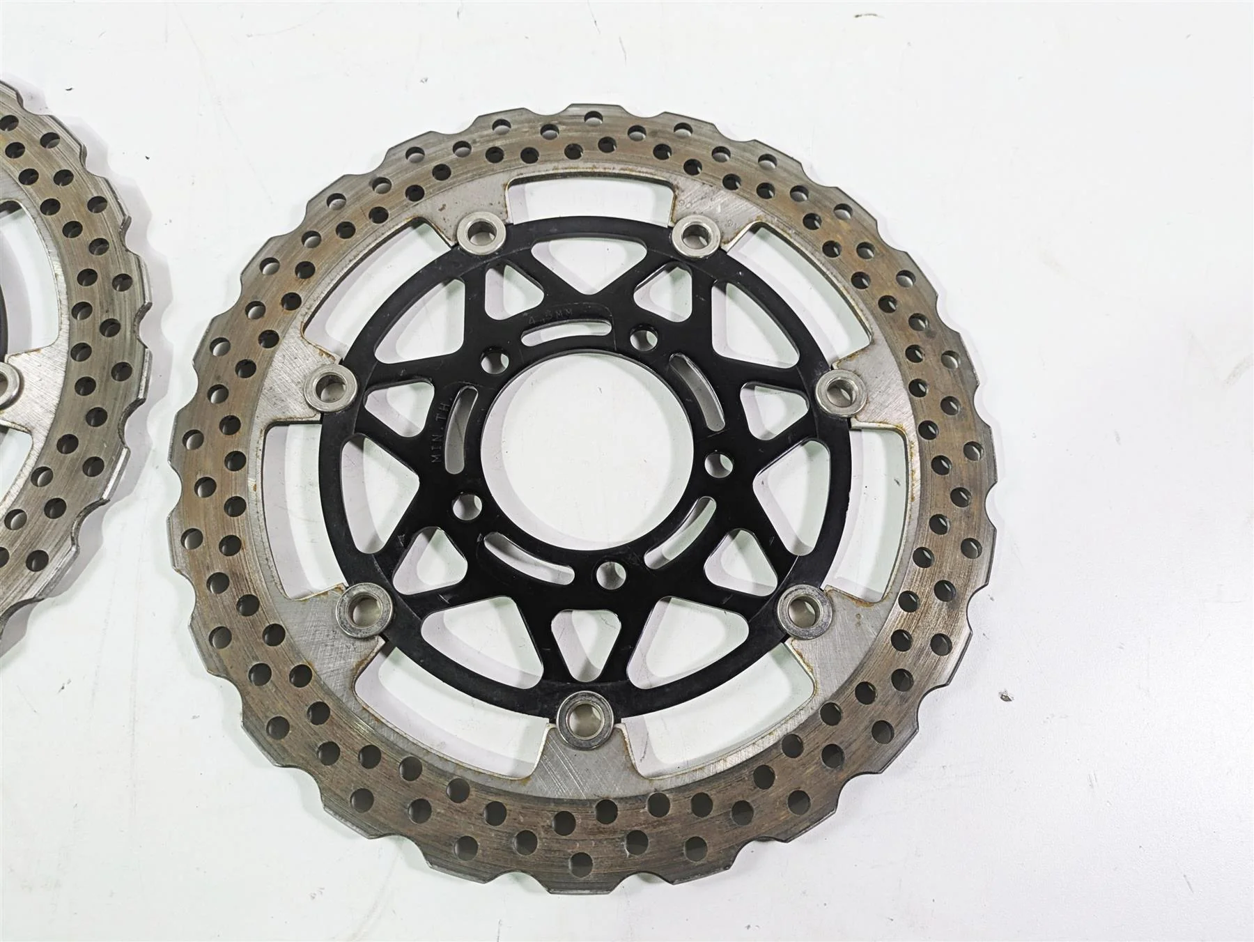 2020 Kawasaki ZX6R ZX636 Ninja Front Brake Disc Rotor Set 41080-0590-5C - Image 11