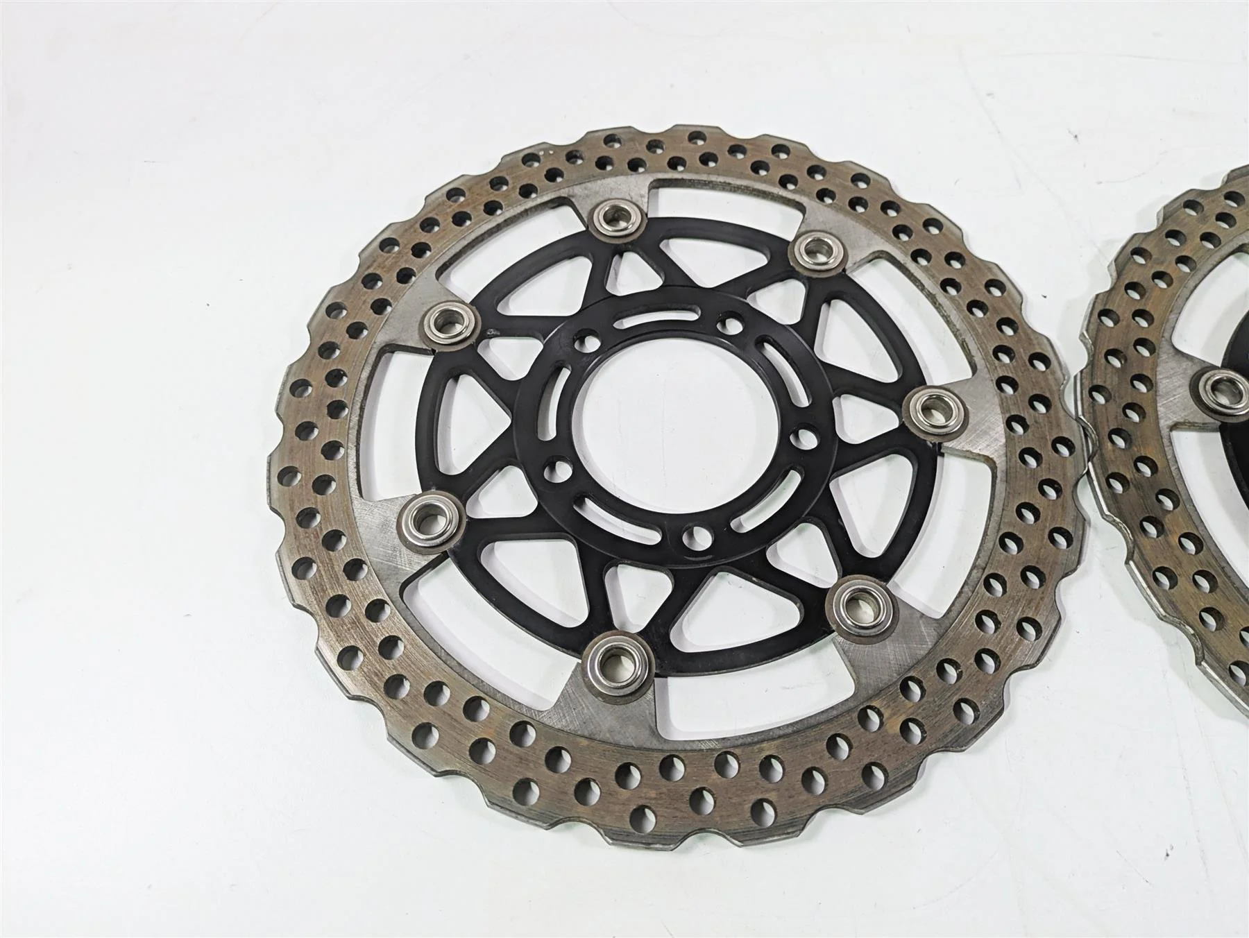 2020 Kawasaki ZX6R ZX636 Ninja Front Brake Disc Rotor Set 41080-0590-5C - Image 6