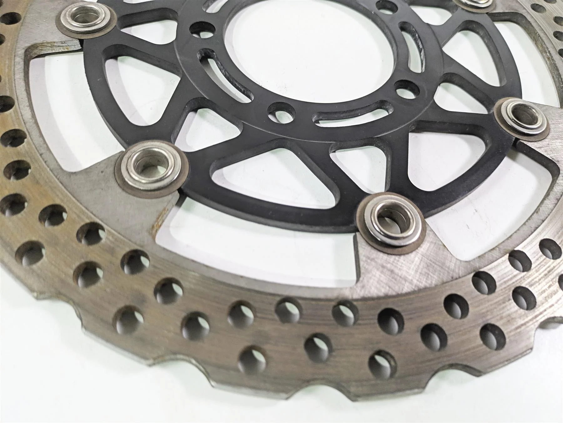 2020 Kawasaki ZX6R ZX636 Ninja Front Brake Disc Rotor Set 41080-0590-5C - Image 9