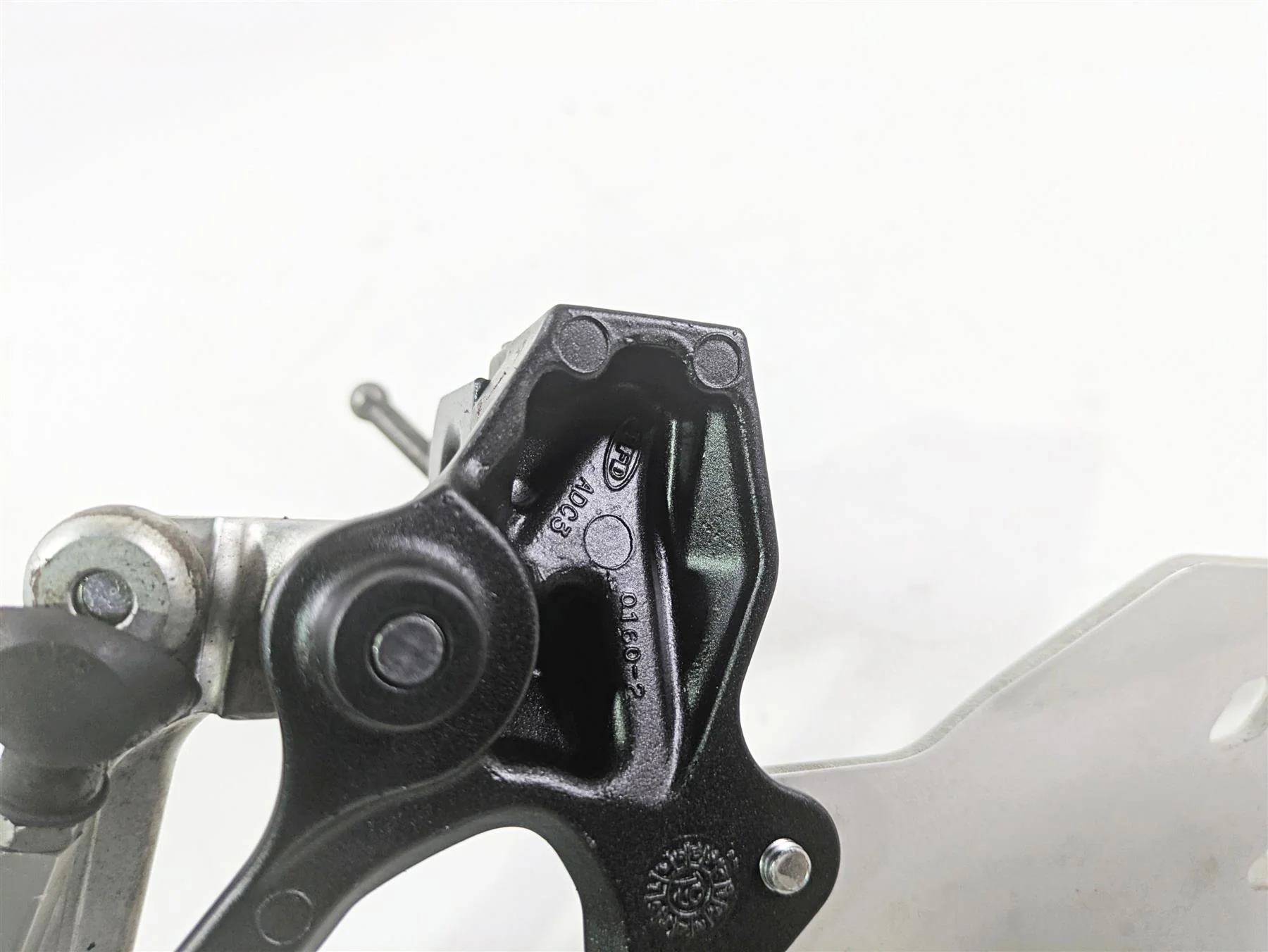 2020 Kawasaki ZX6R ZX636 Ninja Left Footpeg Foot Peg Shifter Set 35063-0160-18R - Image 10