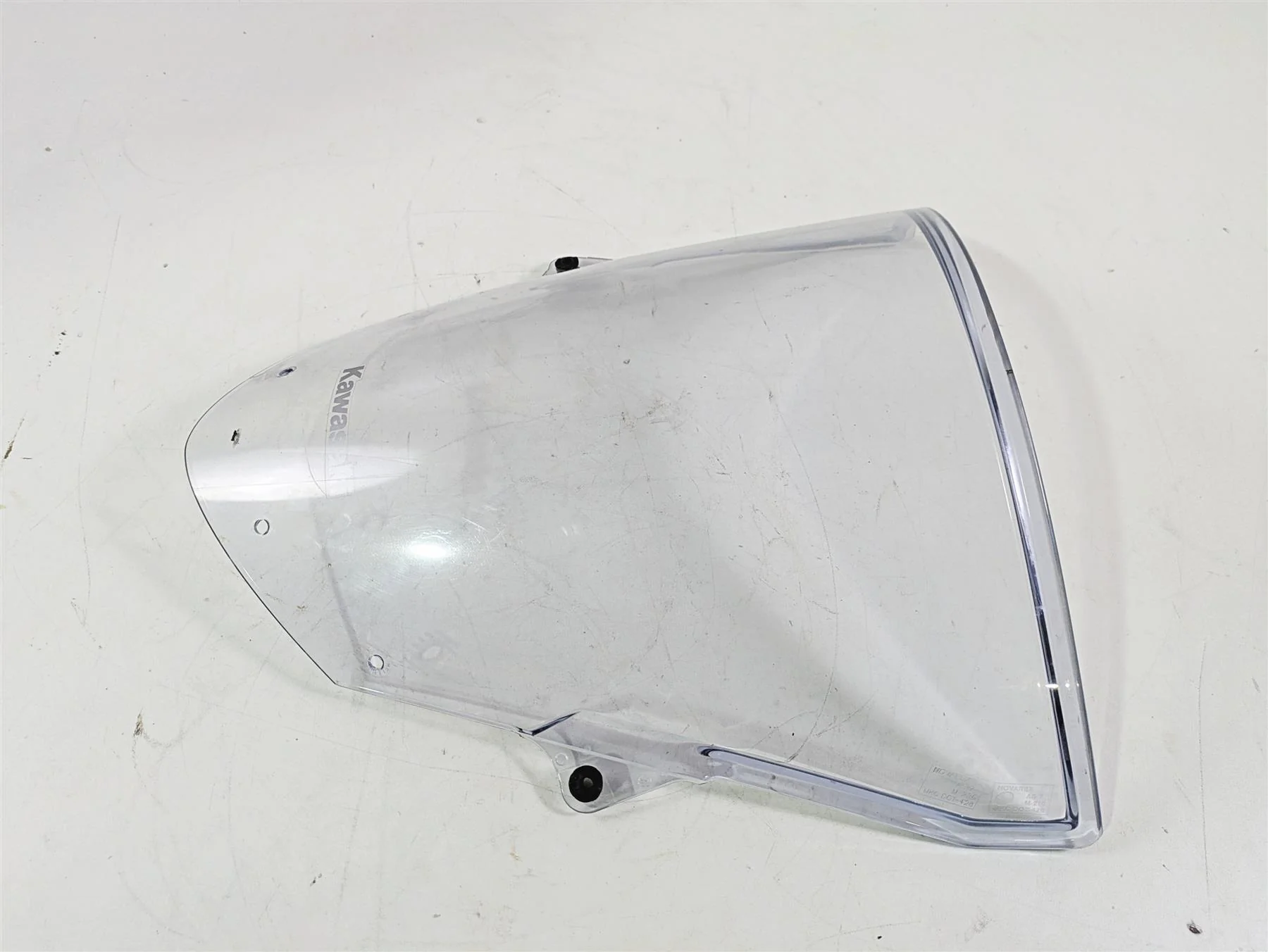 2020 Kawasaki ZX6R ZX636 Ninja Oem Stock Clear Wind Shield Windscreen 39154-0030 - Image 2