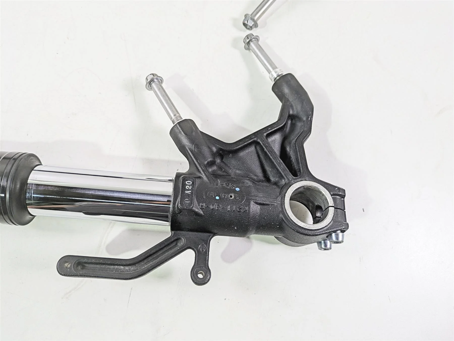 2020 Kawasaki ZX6R ZX636 Ninja Straight Front Fork Legs Showa 44071-1343-48M - Image 3
