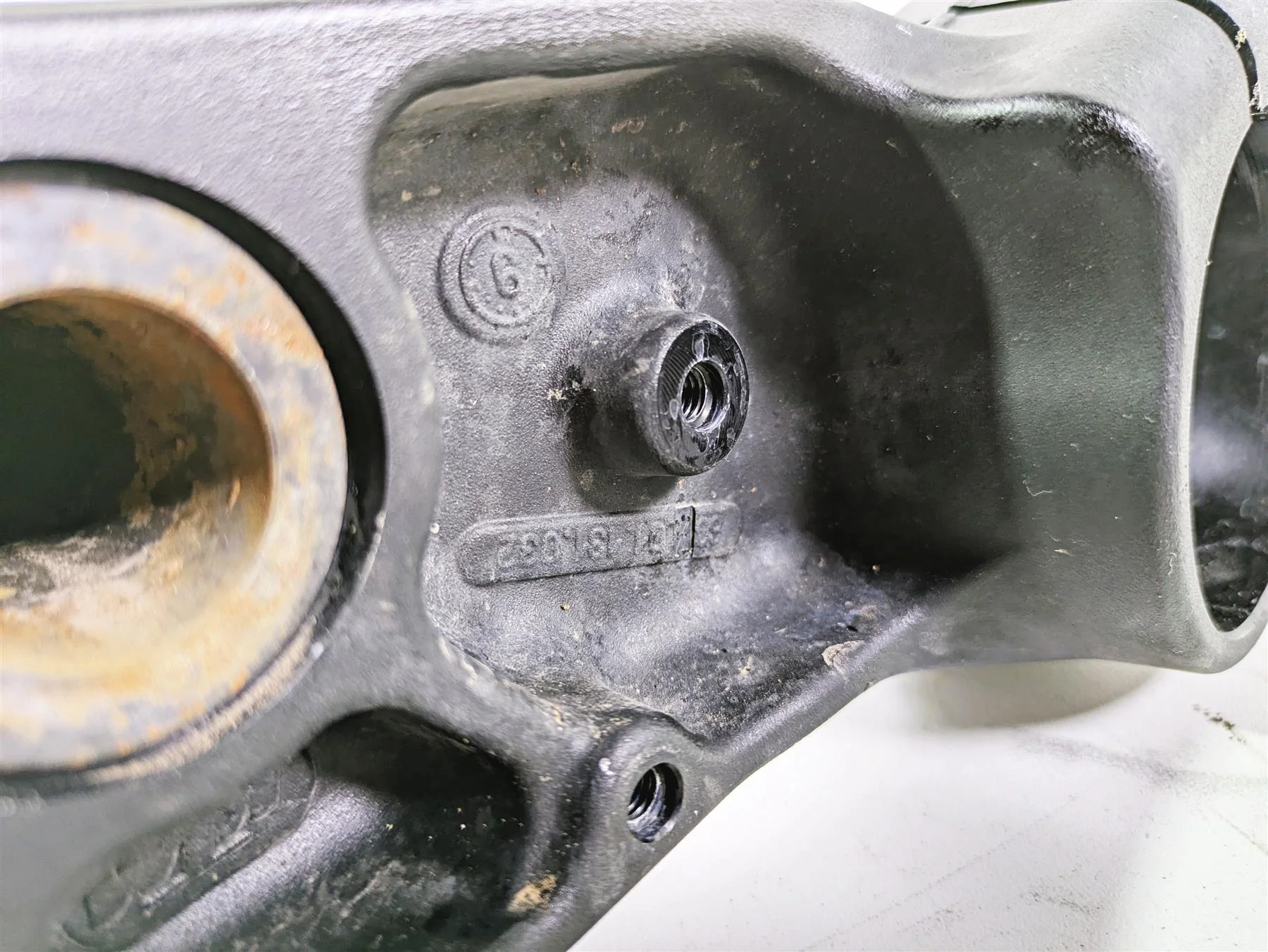 2020 KTM 1290 Super Adventure R Lower Triple Tree Steering Clamp 6070113203233S - Image 9