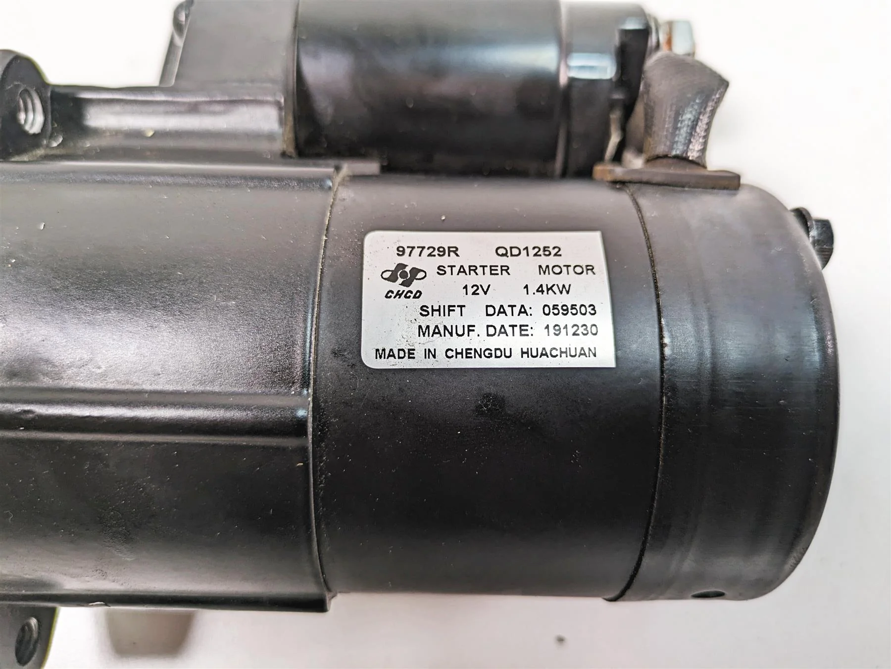 2020 Moto Guzzi V85 TT Adventure Engine Starter Motor + Cover 97729R - Image 8