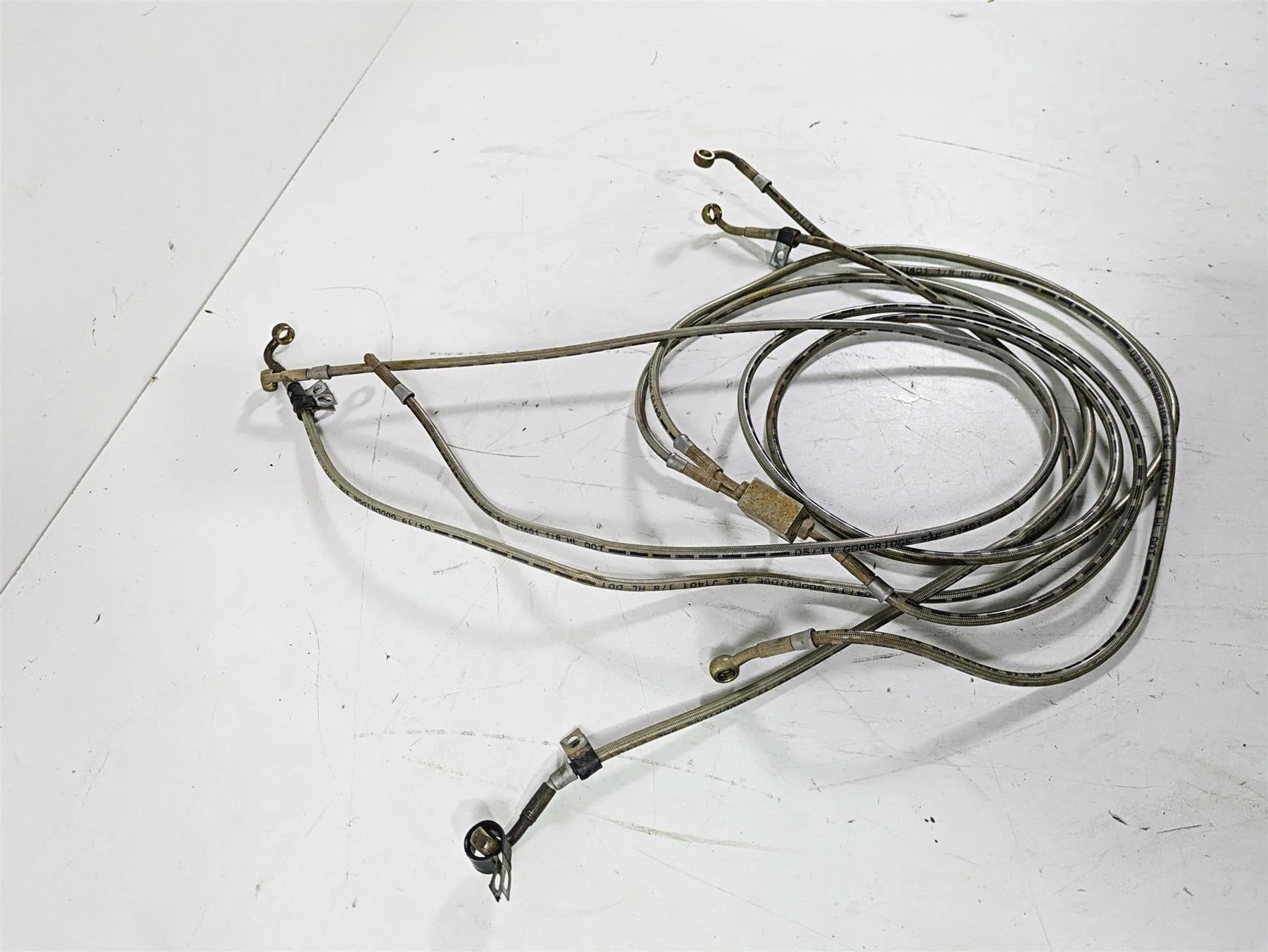 2020 Polaris General 1000 EPS Front Rear Brake Line Set 1913008 1913004 1913006 - Image 2