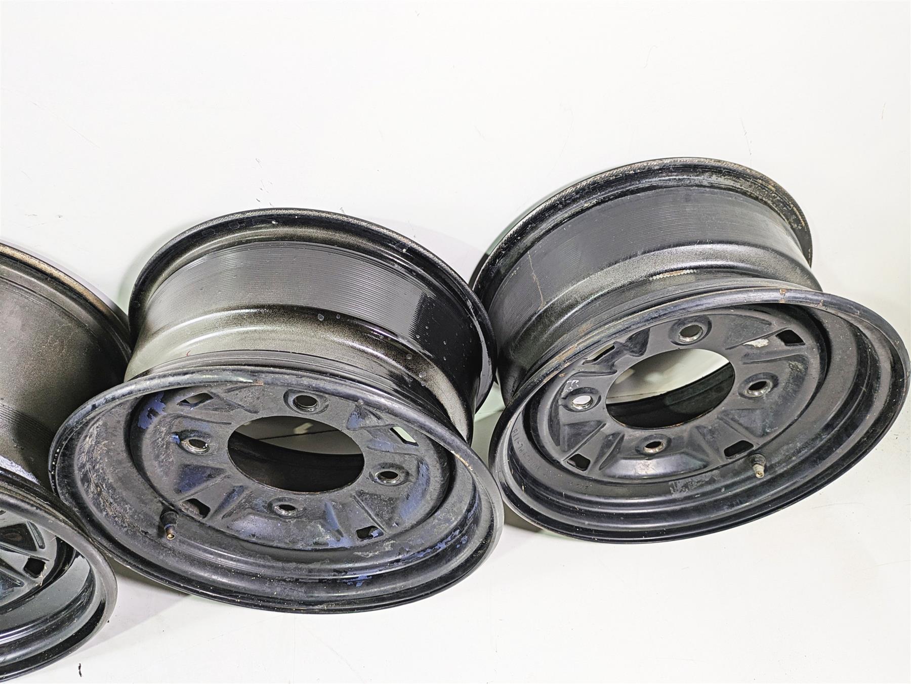 2020 Polaris General 1000 EPS Oem Steel Rim Wheel Set 12x6 12x8 1525240 1521690 - Image 8
