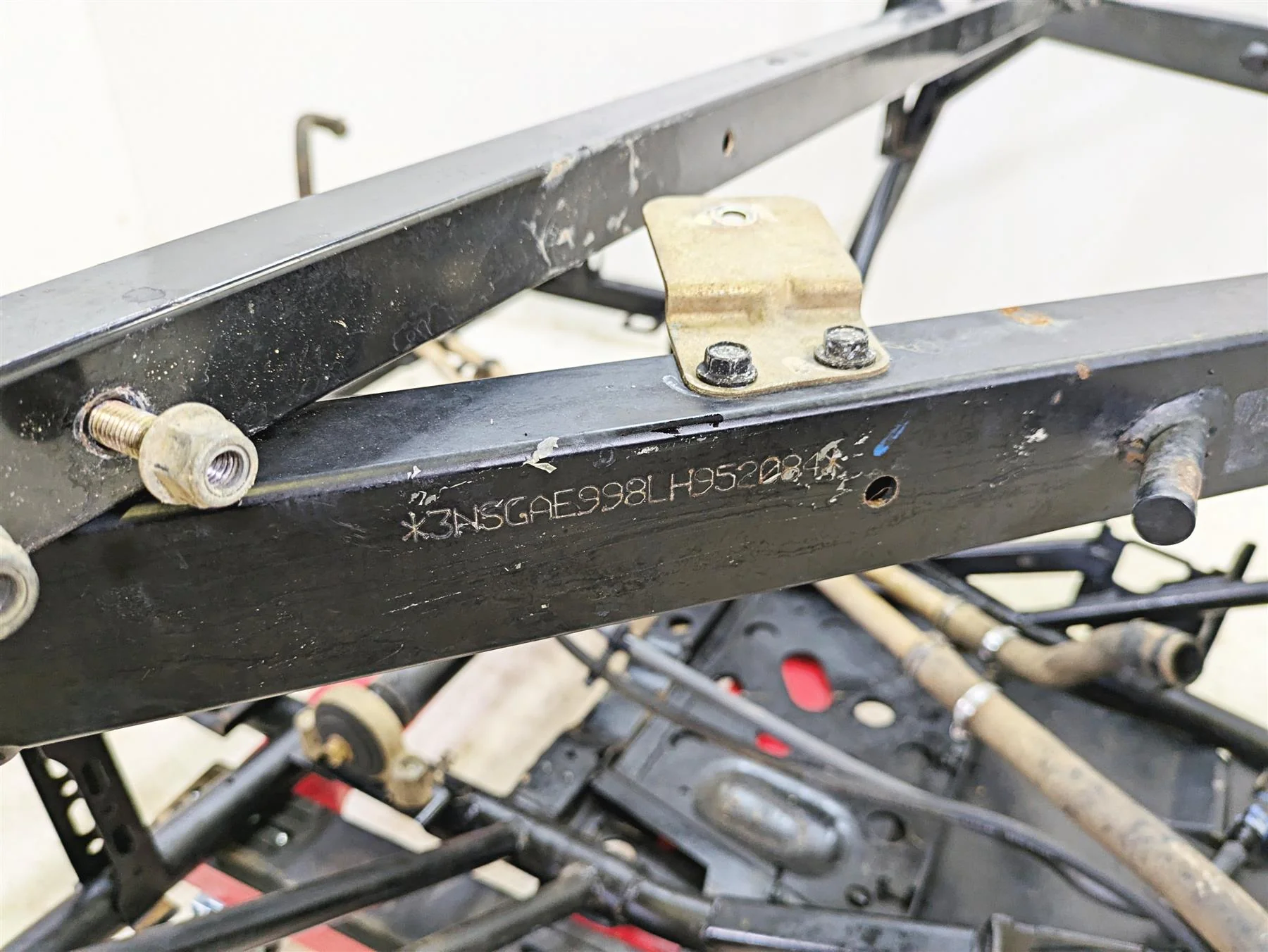 2020 Polaris General 1000 EPS Straight Main Frame Chassis With Clean South Dakota Title 1024119 - Image 2