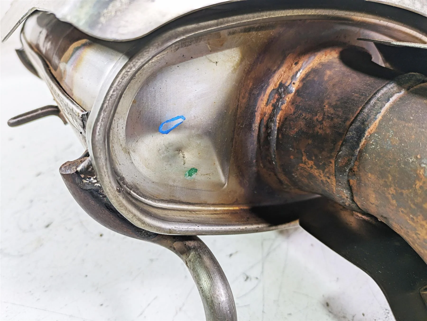 2020 Polaris RZR XP 1000 Turbo Exhaust Pipe Muffler Silencer 1263164 1263379 - Image 2