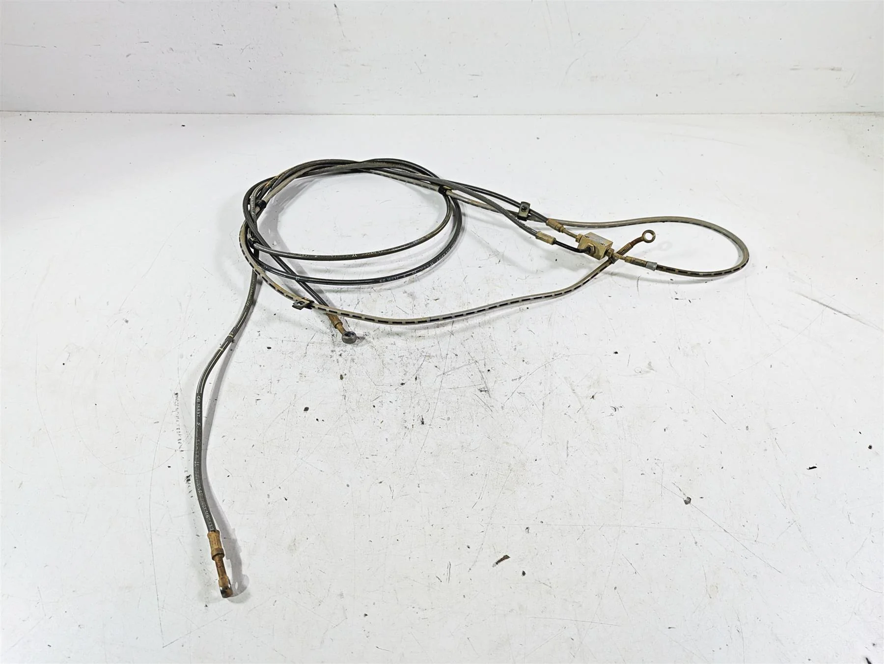 2020 Polaris RZR XP 1000 Turbo Rear Brake Line Hose Set 1912000 1912845 1912061 - Image 3