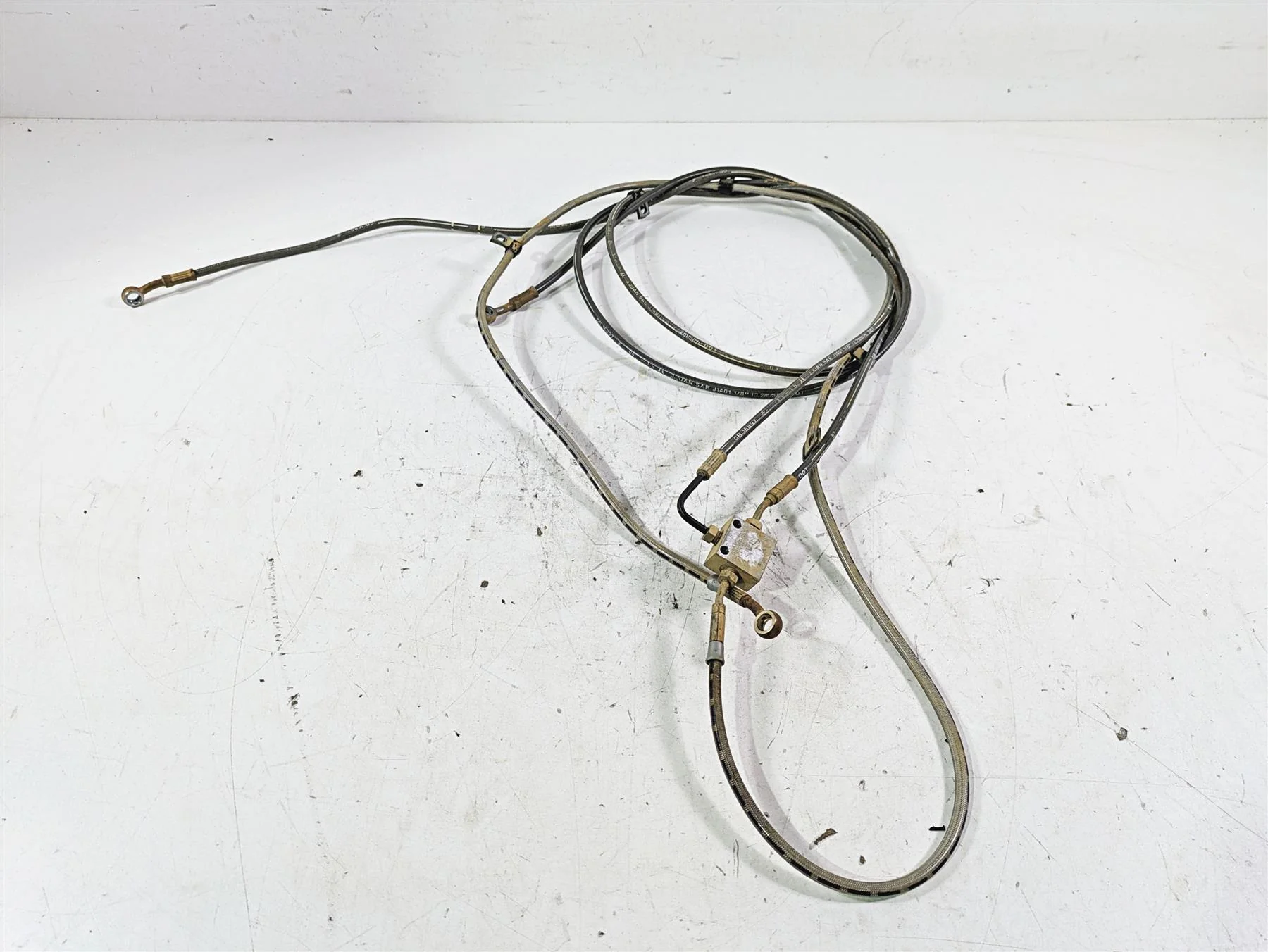 2020 Polaris RZR XP 1000 Turbo Rear Brake Line Hose Set 1912000 1912845 1912061 - Image 4
