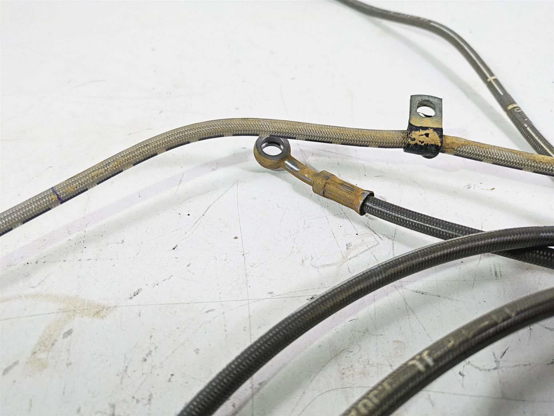 2020 Polaris RZR XP 1000 Turbo Rear Brake Line Hose Set 1912000 1912845 1912061 - Image 6
