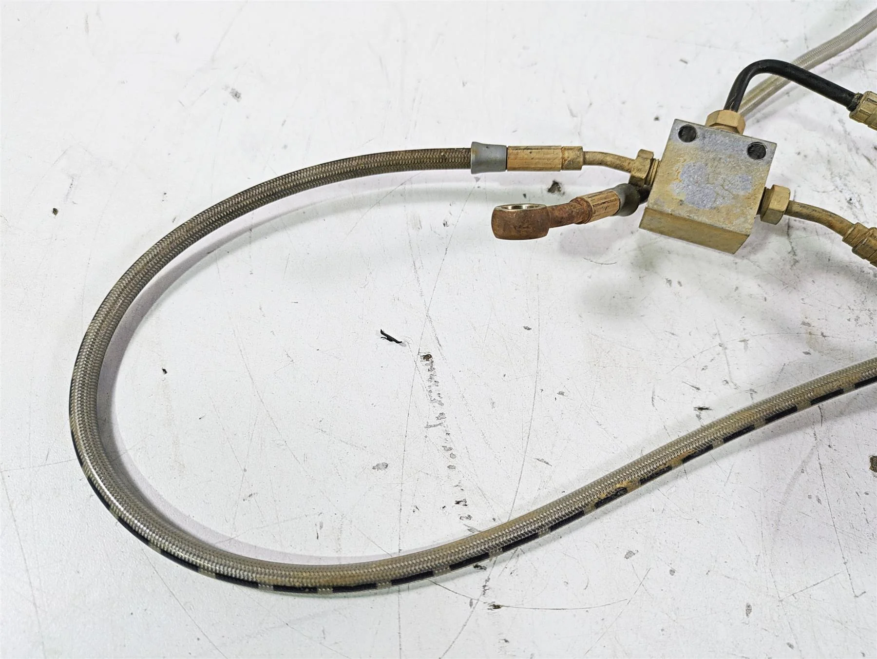 2020 Polaris RZR XP 1000 Turbo Rear Brake Line Hose Set 1912000 1912845 1912061 - Image 9