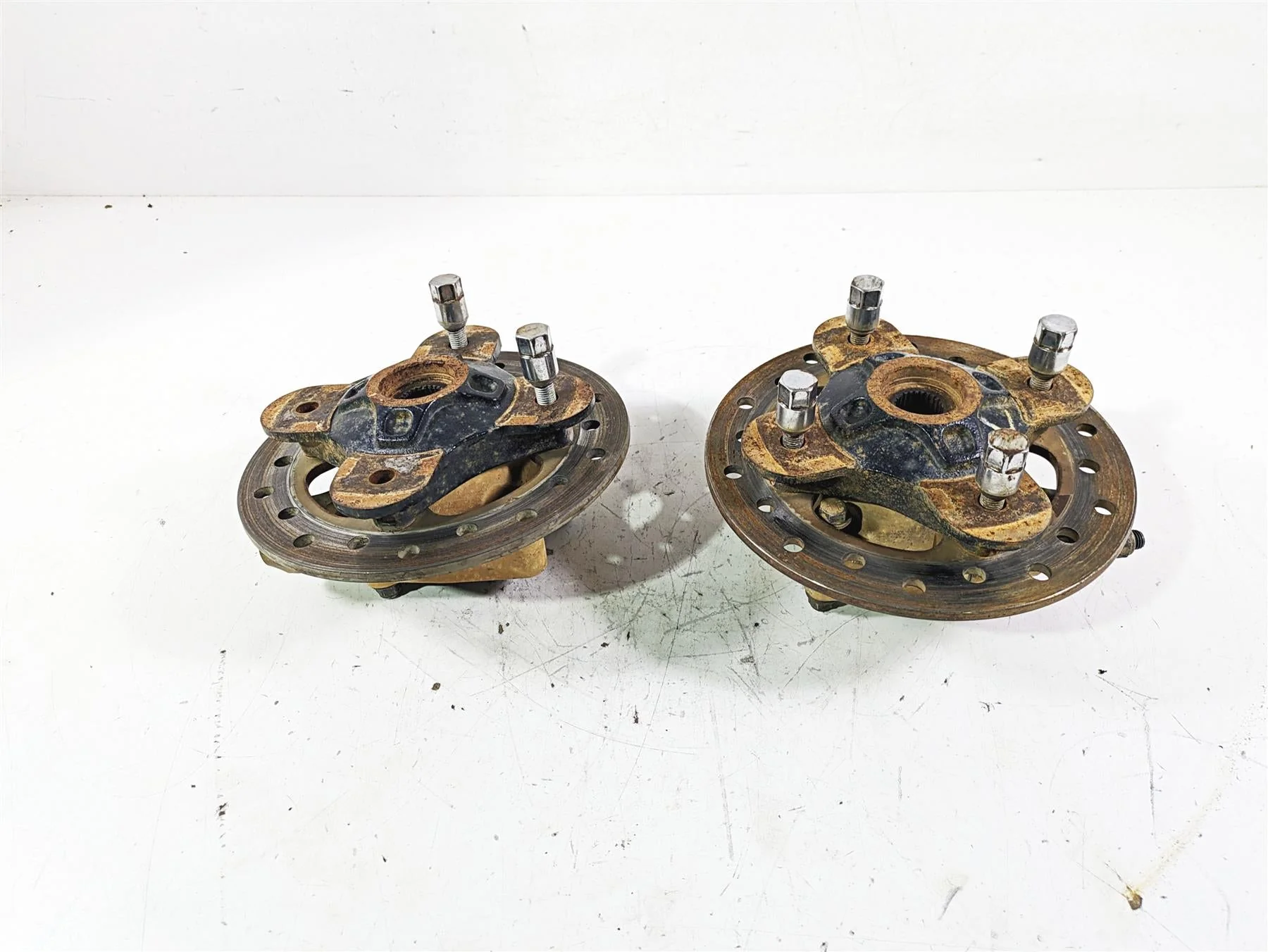 2020 Polaris RZR XP 1000 Turbo Rear Wheel Hub Brake Disc Knee Set -Read 5141353