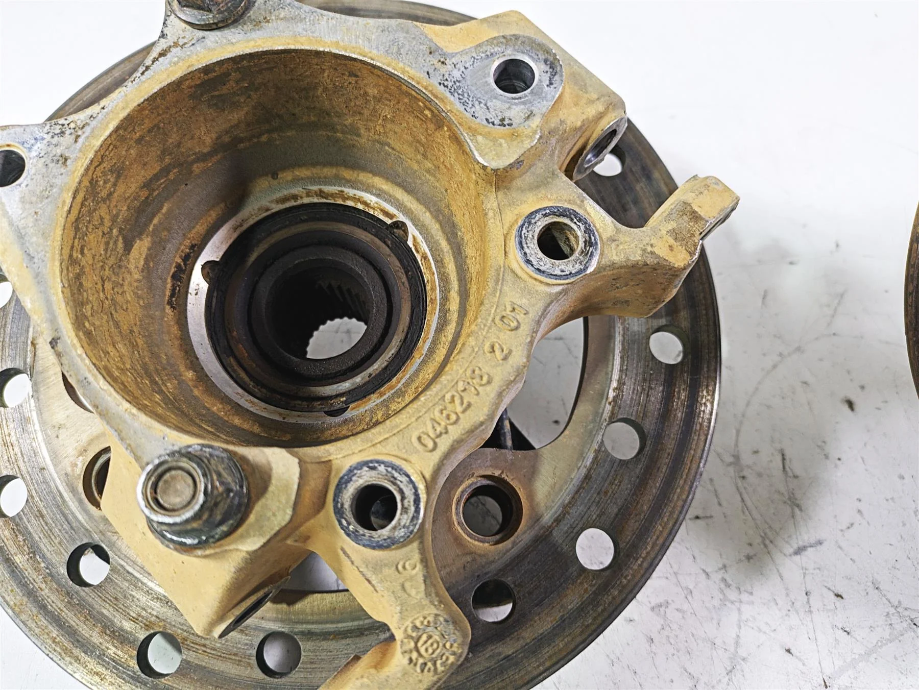 2020 Polaris RZR XP 1000 Turbo Rear Wheel Hub Brake Disc Knee Set -Read 5141353 - Image 12