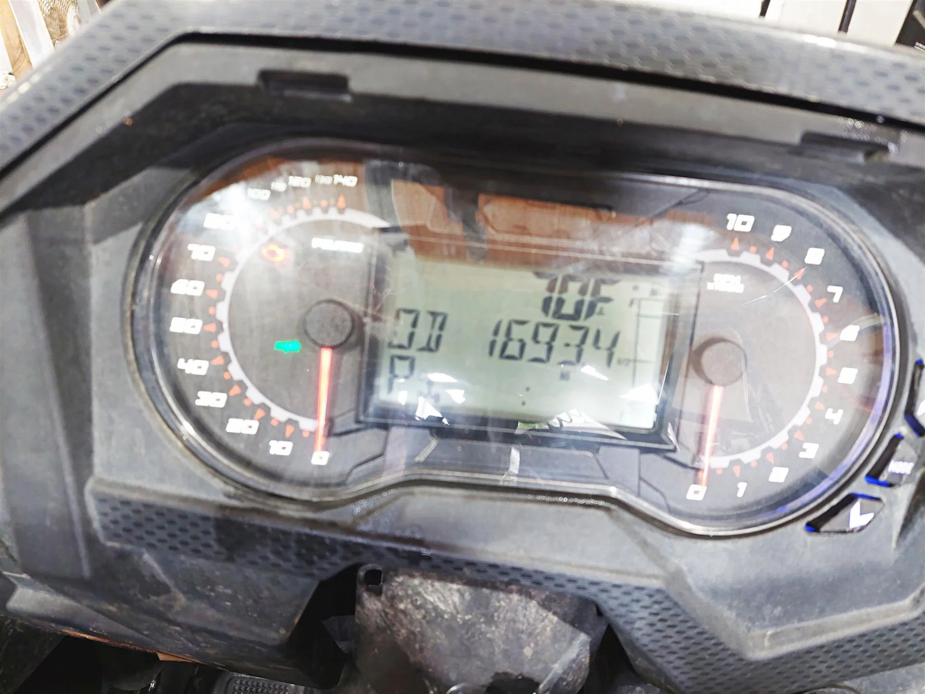 2020 Polaris RZR XP 1000 Turbo Speedometer Gauge Instrument 1k Only 3280863 - Image 2