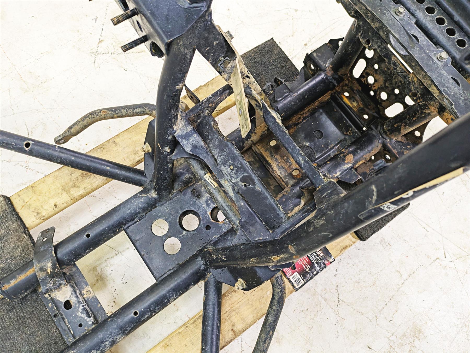 2020 Polaris RZR XP 1000 Turbo Straight Front Subframe Sub Frame Chassis 1024369 - Image 6