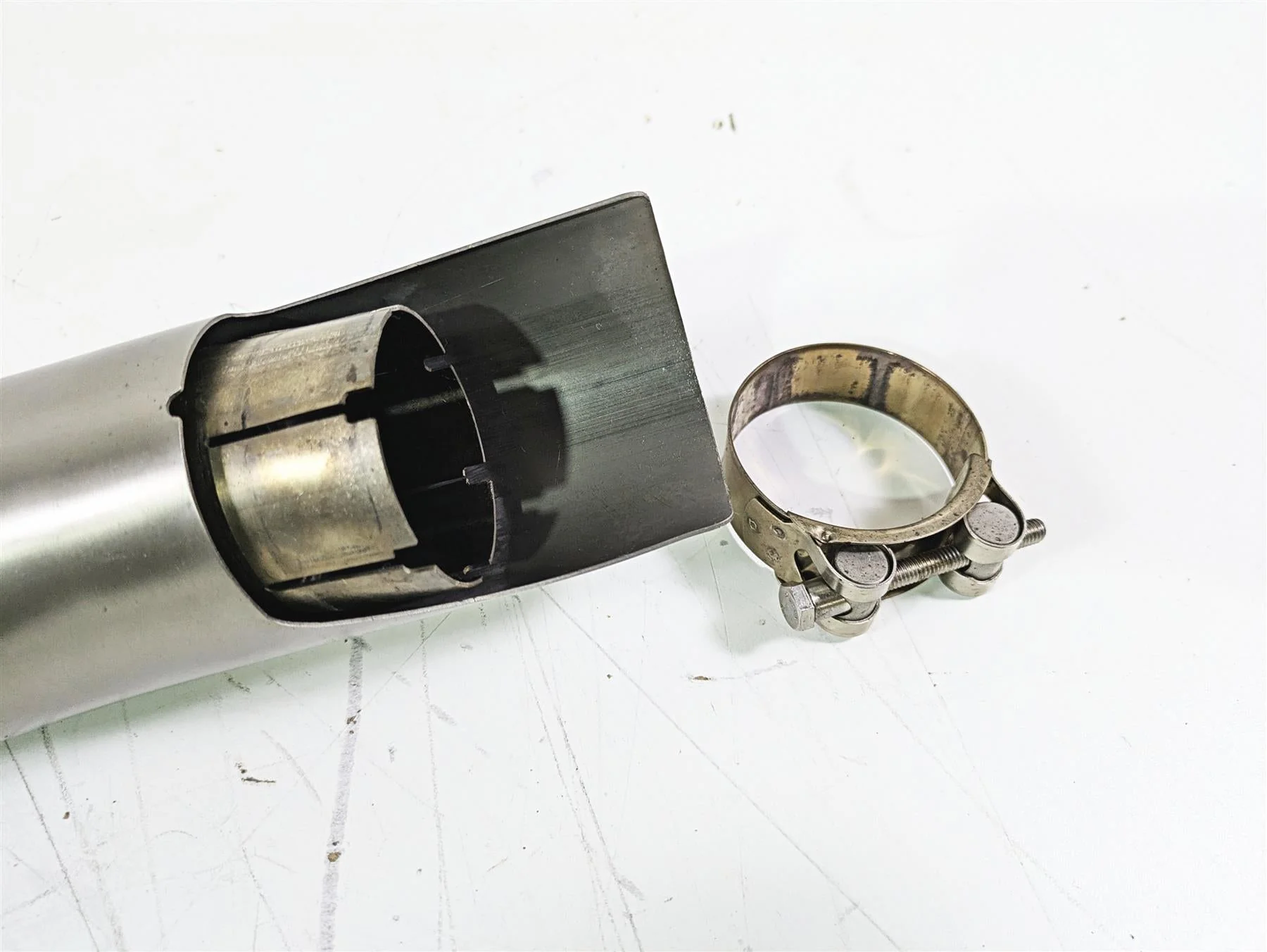 2020 Triumph Daytona 765 Moto2 Arrow Exhaust Muffler Pipe T2206775 - Image 10