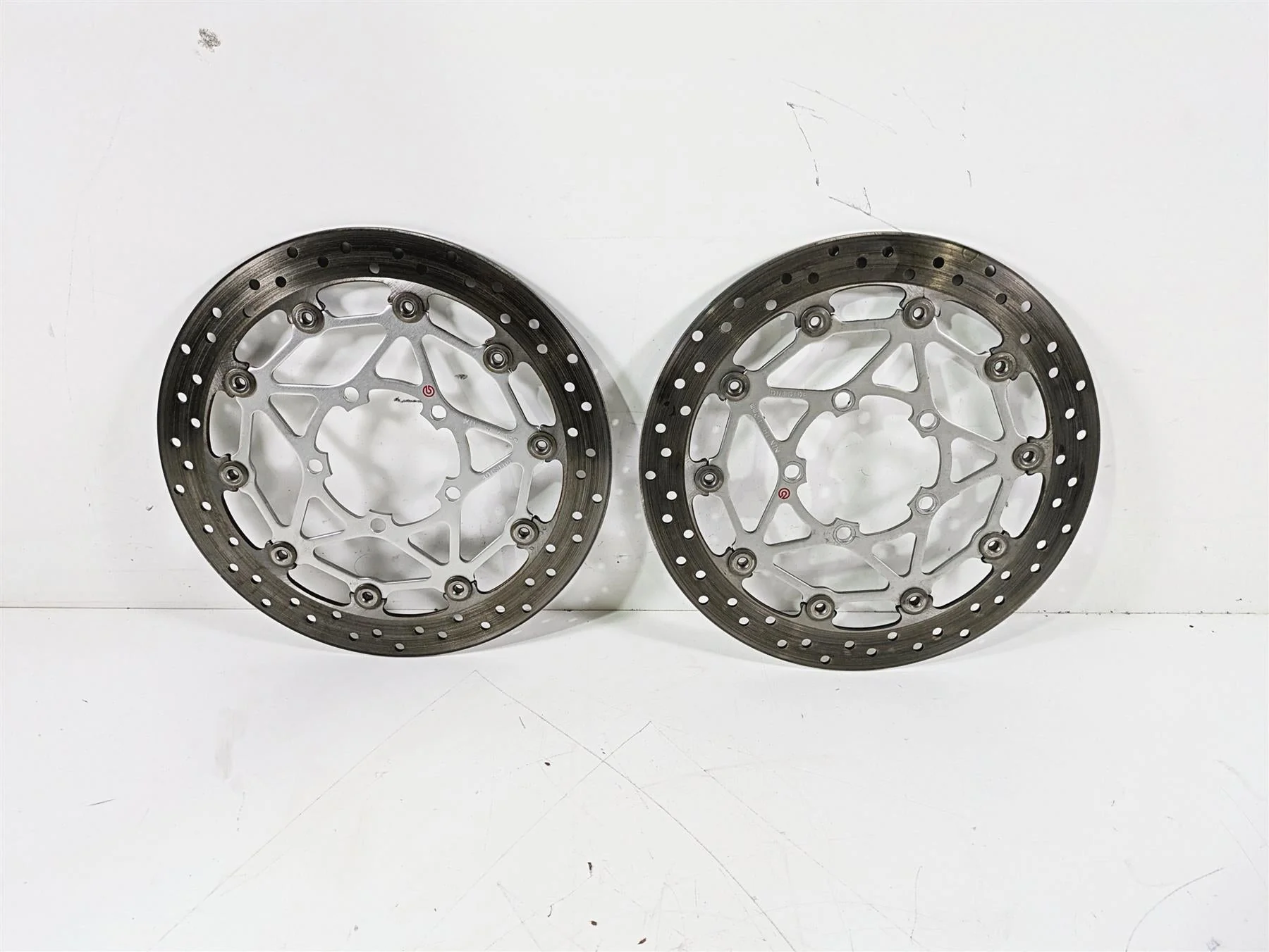 2020 Triumph Daytona 765 Moto2 Brembo Front Brake Rotor Disc Set T2022080