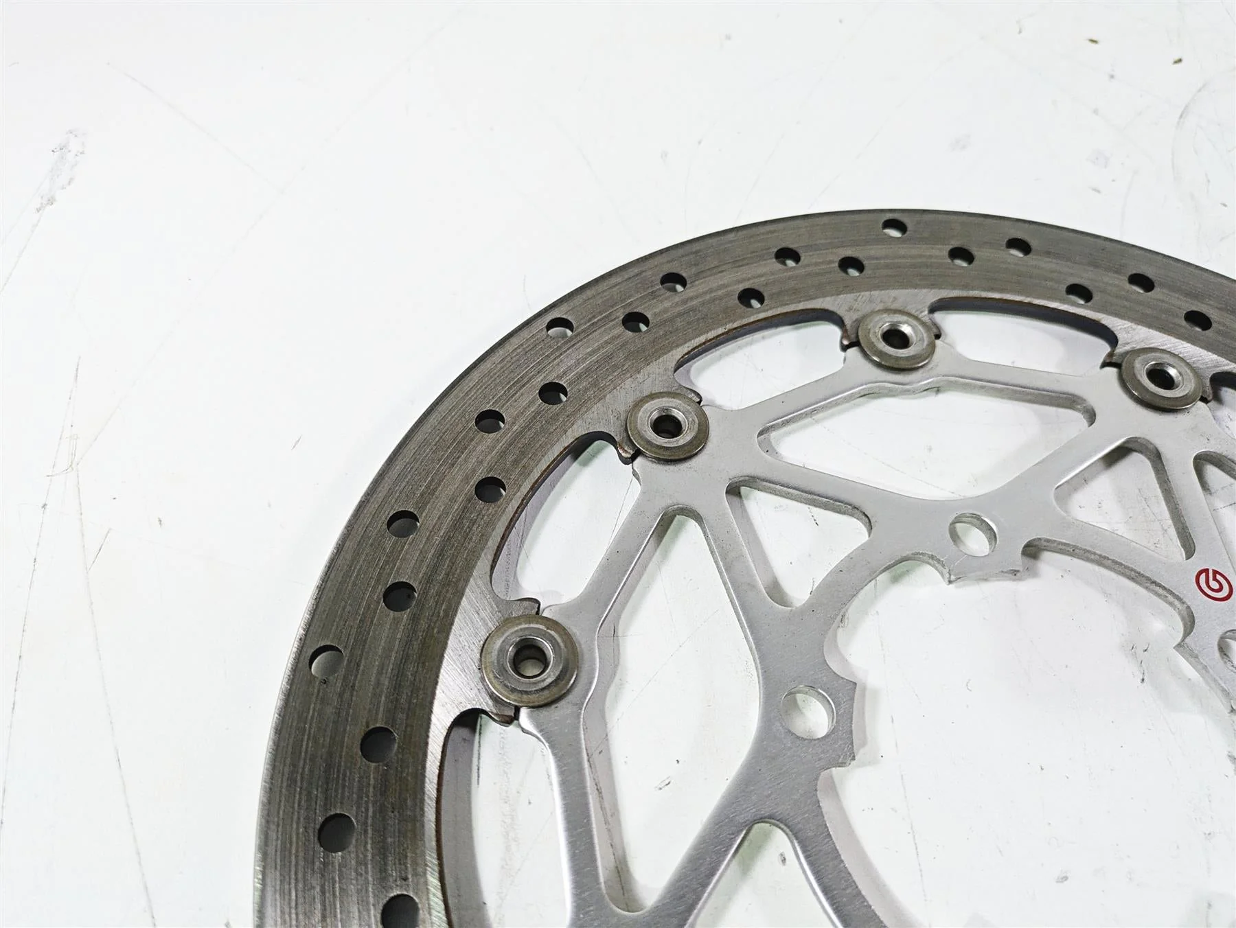 2020 Triumph Daytona 765 Moto2 Brembo Front Brake Rotor Disc Set T2022080 - Image 8