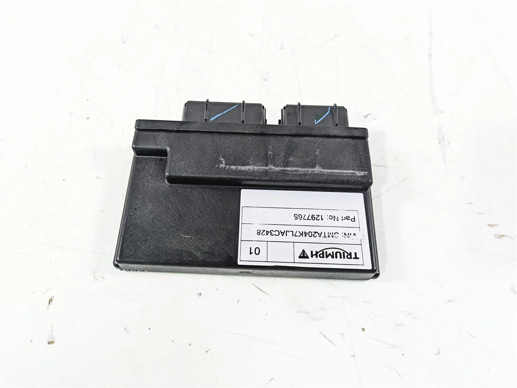2020 Triumph Daytona 765 Moto2 Cdi Ecu Ecm Engine Control Module T1297765 - Image 4