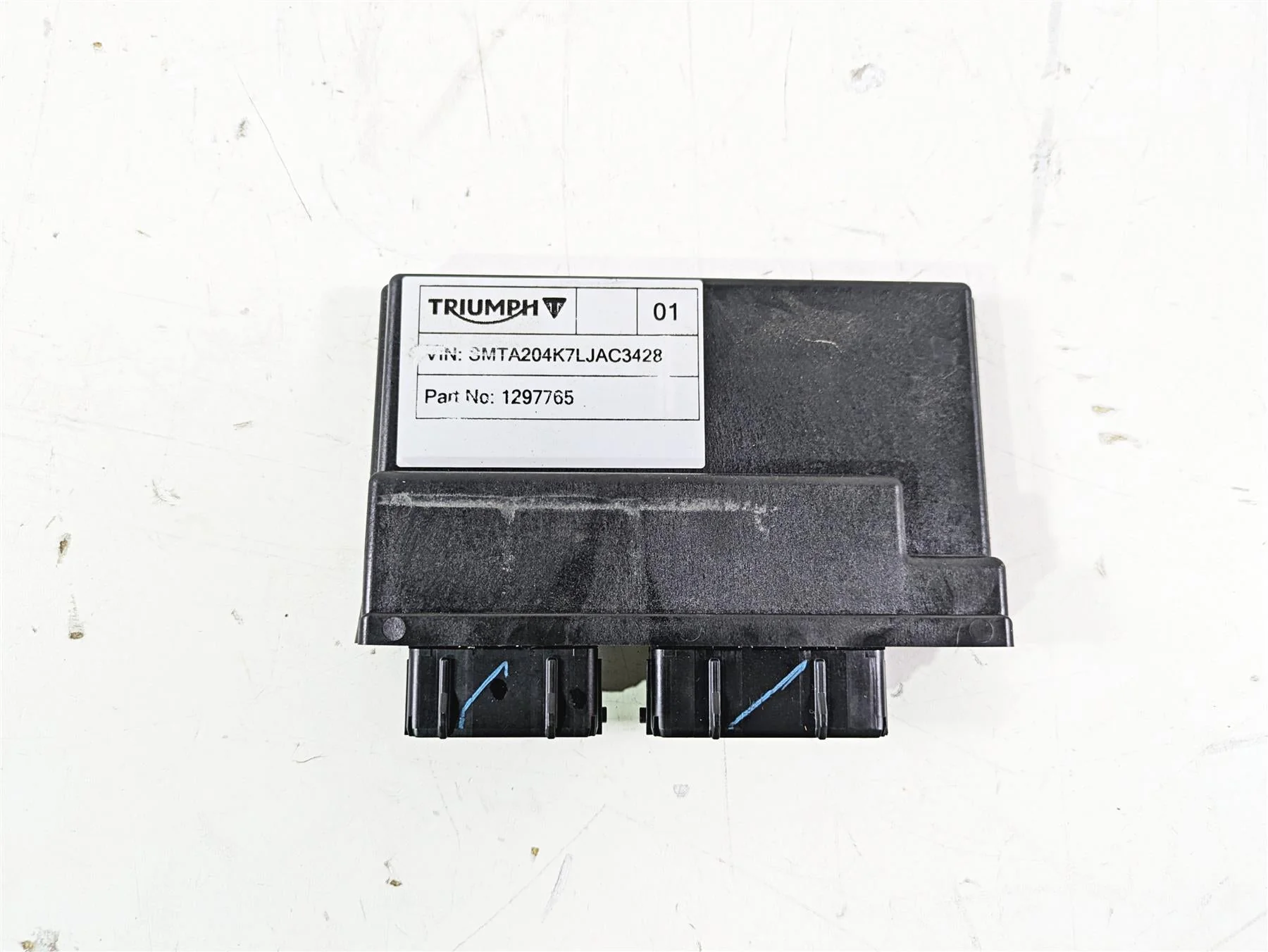 2020 Triumph Daytona 765 Moto2 Cdi Ecu Ecm Engine Control Module T1297765 - Image 6