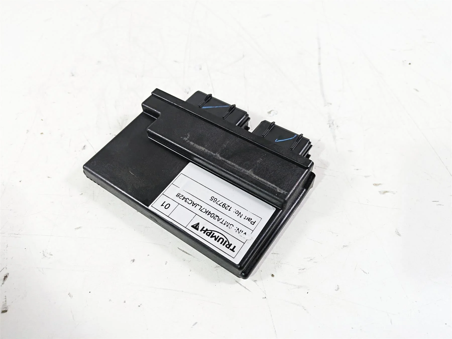 2020 Triumph Daytona 765 Moto2 Cdi Ecu Ecm Engine Control Module T1297765 - Image 9