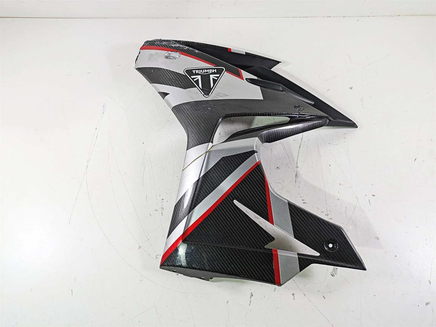 2020 Triumph Daytona 765 Moto2 Left Side Carbon Cover Fairing -Broken T2309797 - Image 6