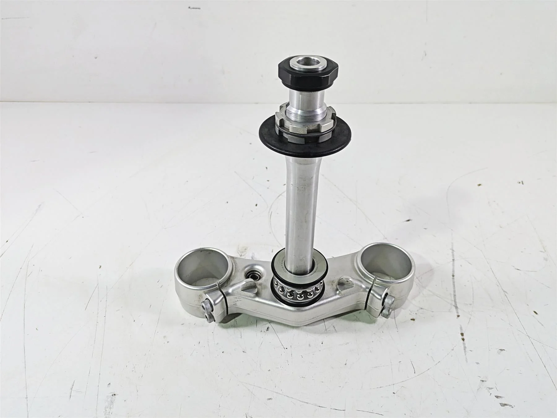 2020 Triumph Daytona 765 Moto2 Lower Tiple Tree Steering Clamp 54mm T2046835 - Image 3