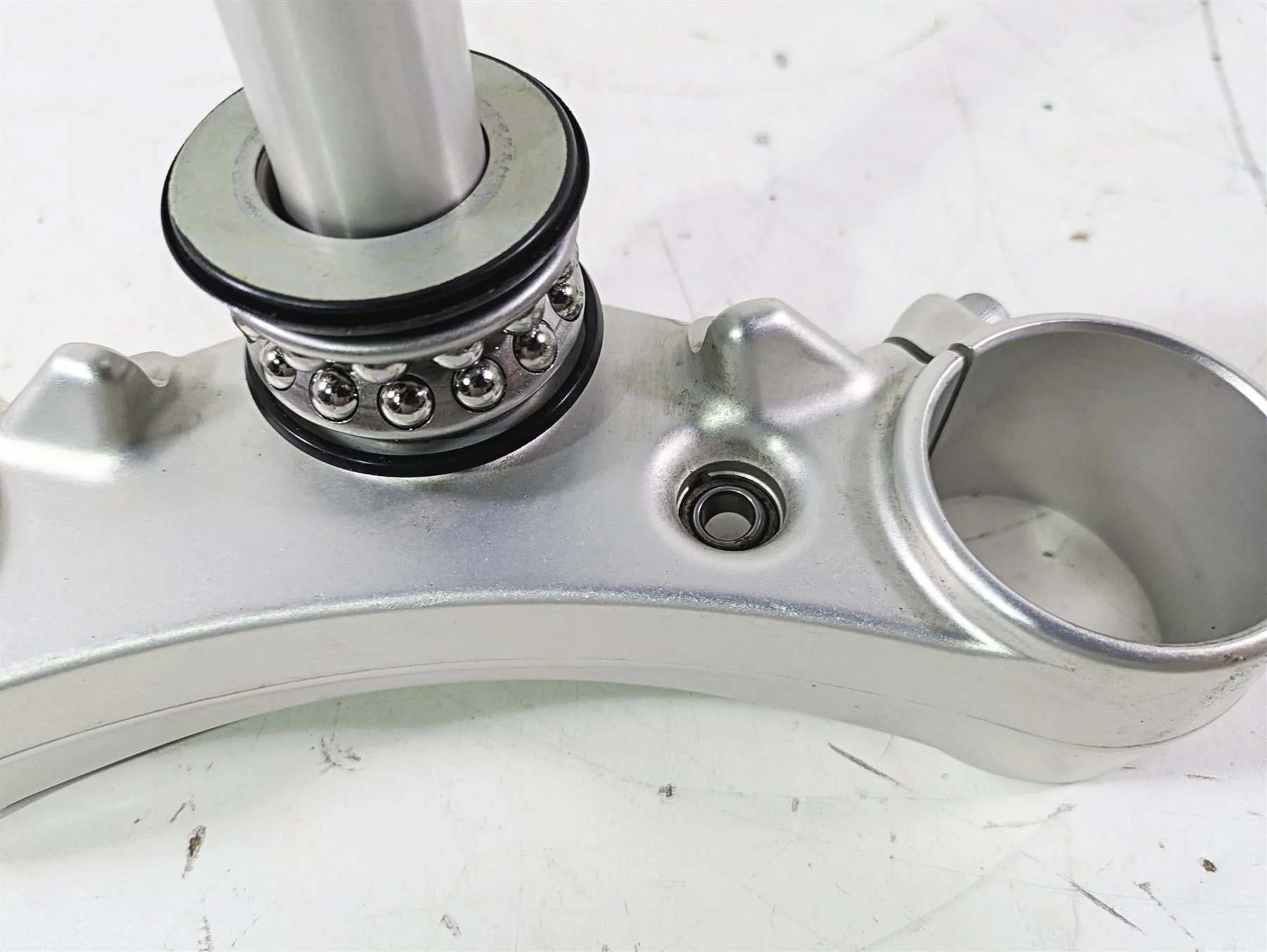 2020 Triumph Daytona 765 Moto2 Lower Tiple Tree Steering Clamp 54mm T2046835 - Image 6