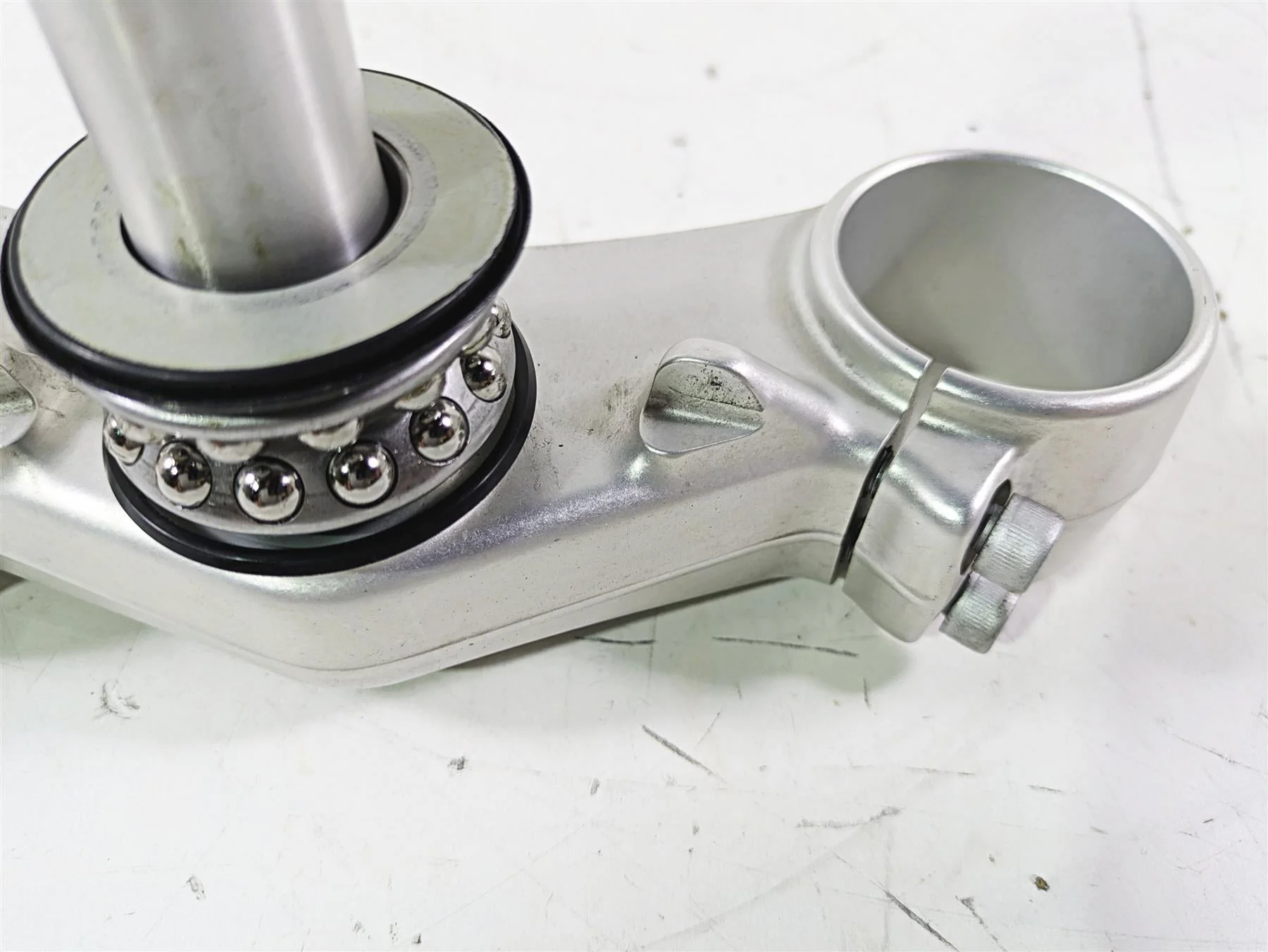 2020 Triumph Daytona 765 Moto2 Lower Tiple Tree Steering Clamp 54mm T2046835 - Image 7