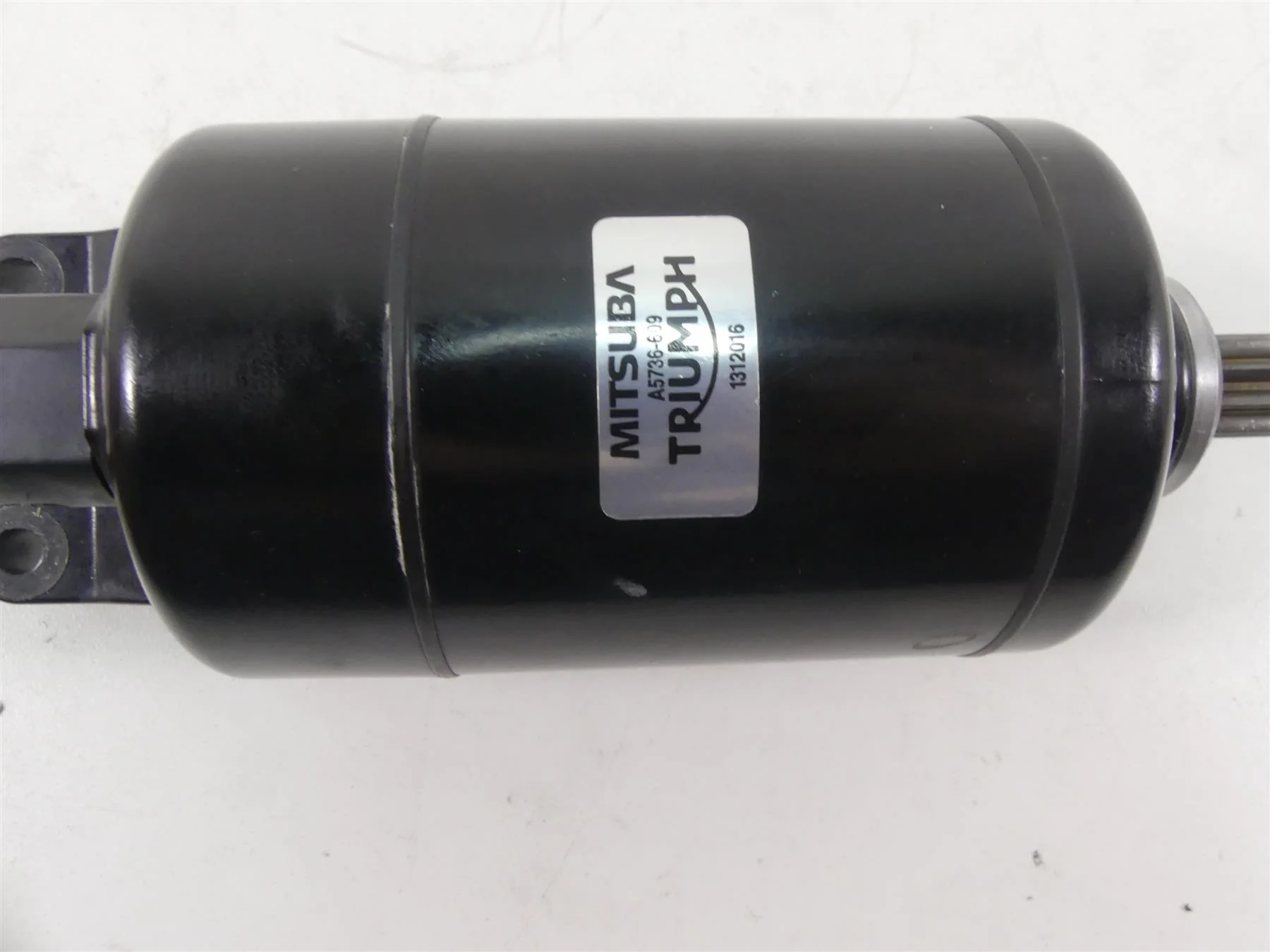 2020 Triumph Speed Triple RS 1050 Mitsuba Engine Starter Motor -Tested T1312016 - Image 6