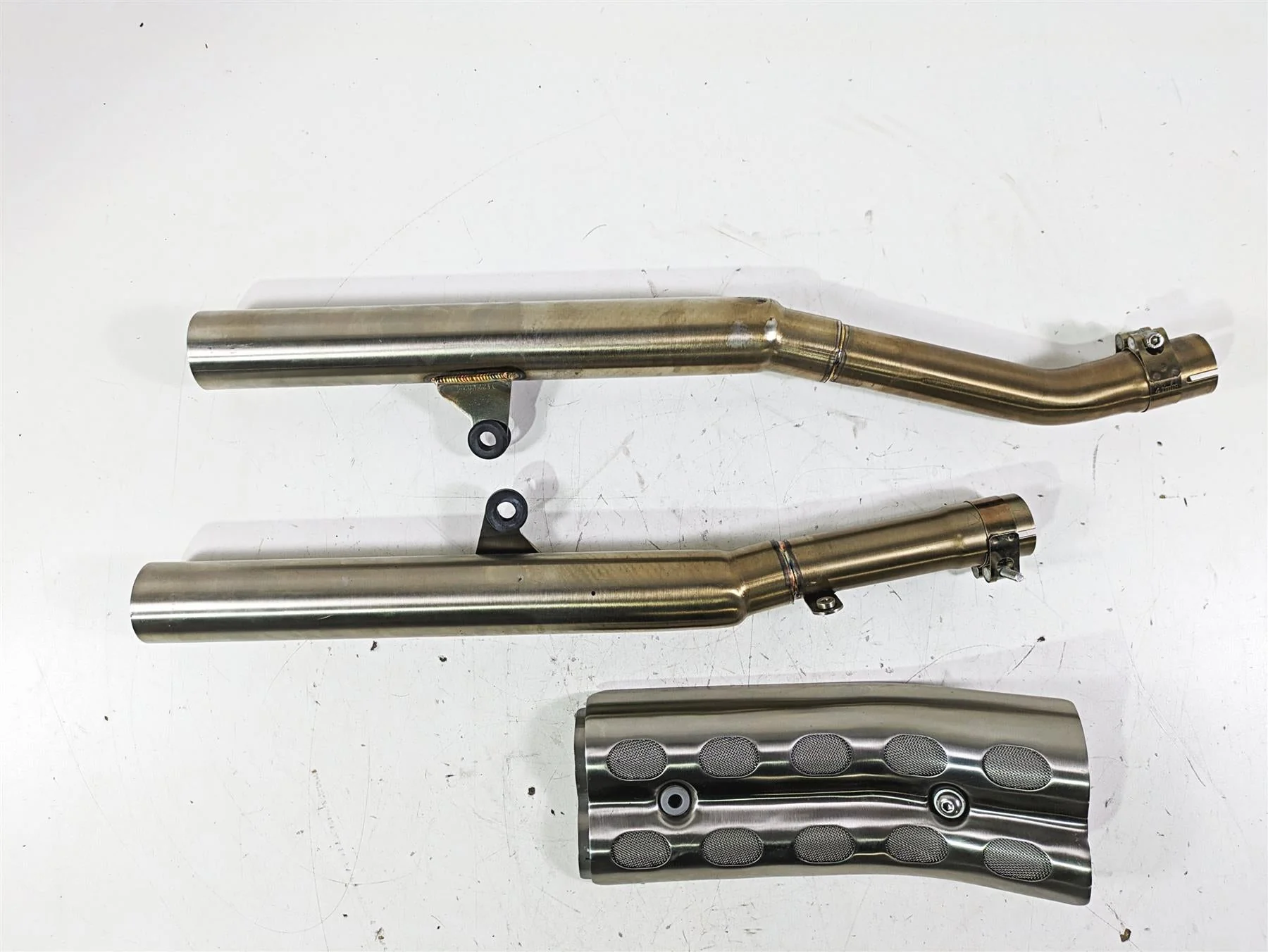 2020 Triumph Street Scrambler 900 British Customs Shotgun Pipes BC902-029-BR - Image 2